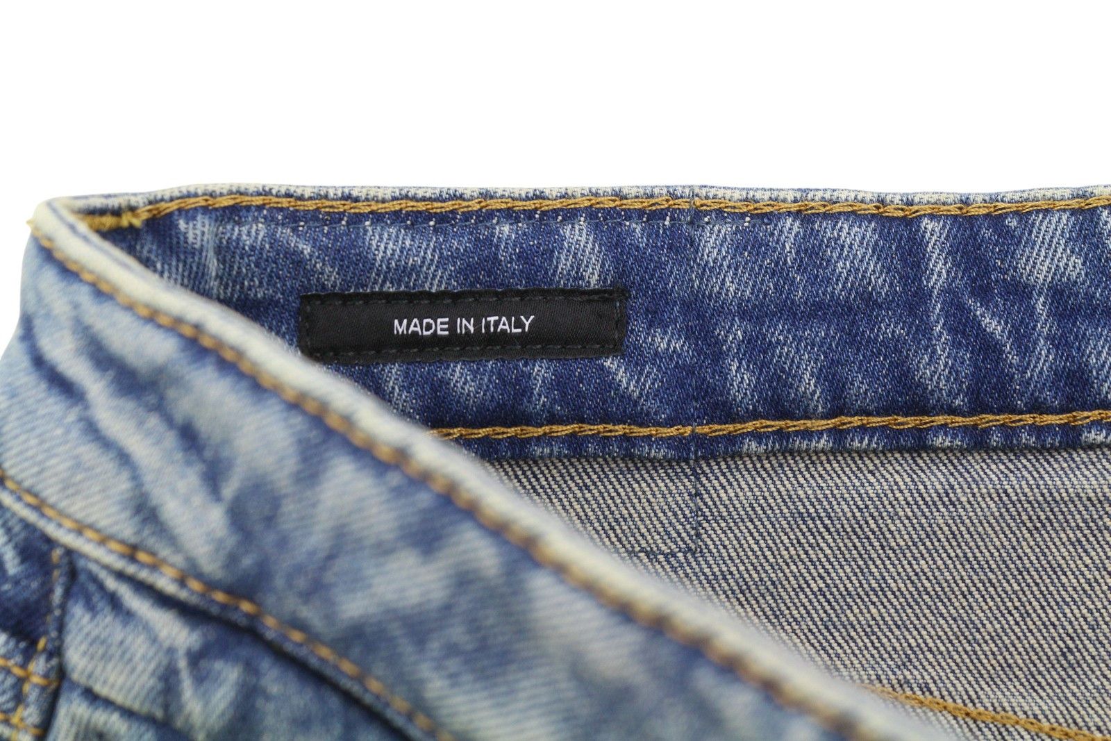 R13 BOY STRAIGHT 31 Kelly Stretch Blue FW25 Jeans 87185 Size 31" - 7 Thumbnail