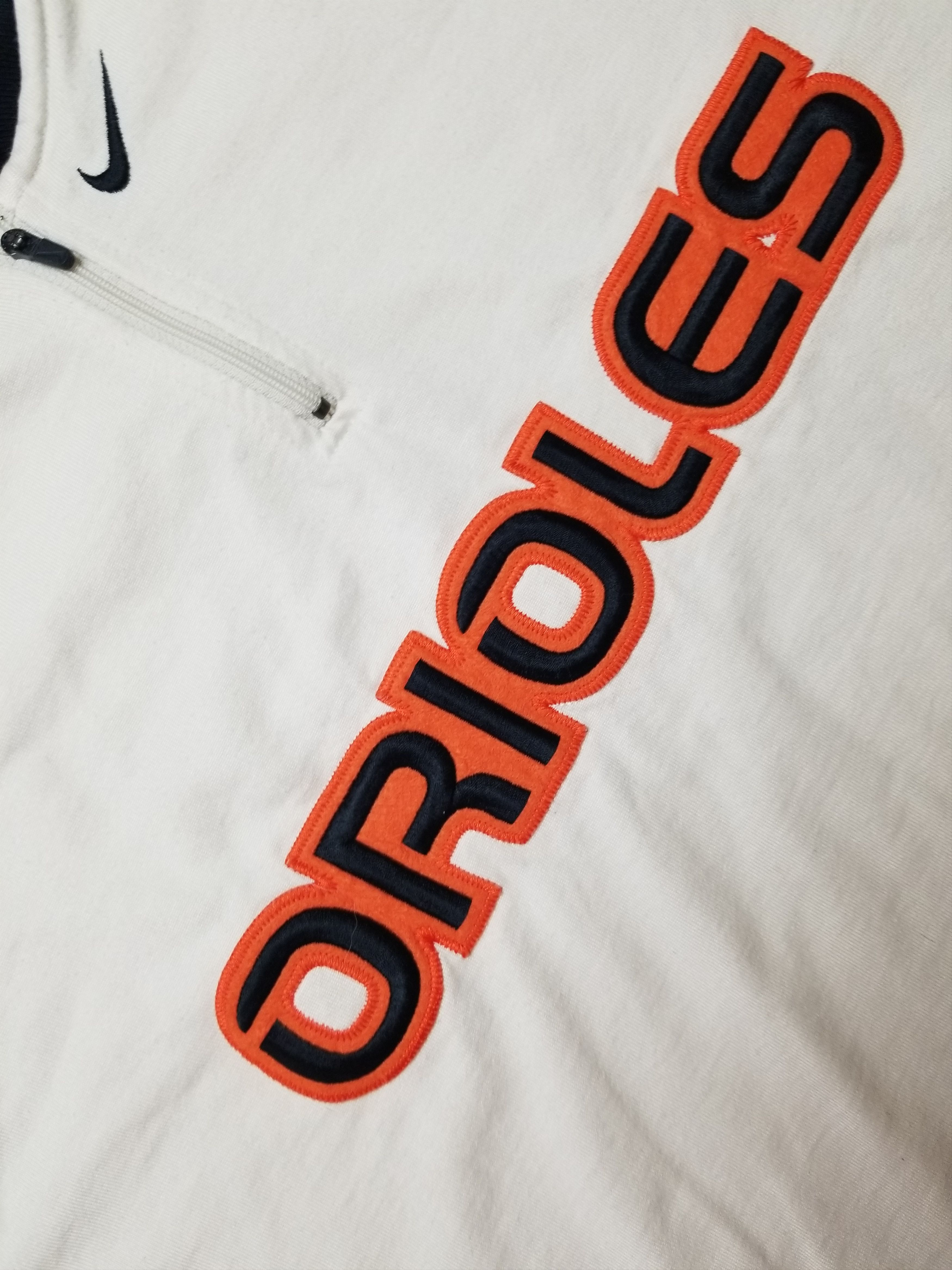 Nike VTG Nike Team MLB Baltimore Orioles Batting Practice T-Shirt Size US XL / EU 56 / 4 - 8 Thumbnail