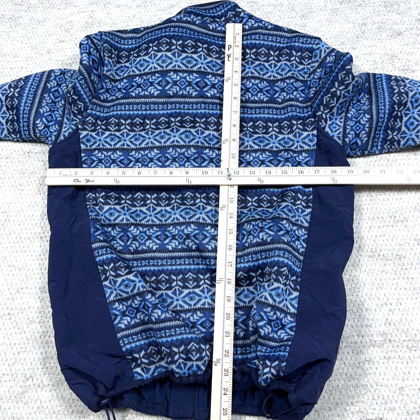 Vineyard Vines Vineyard Vines Sweater Small Blue Full Zip Jacket Nordic Southwestern Women Size S / US 4 / IT 40 - 6 Thumbnail