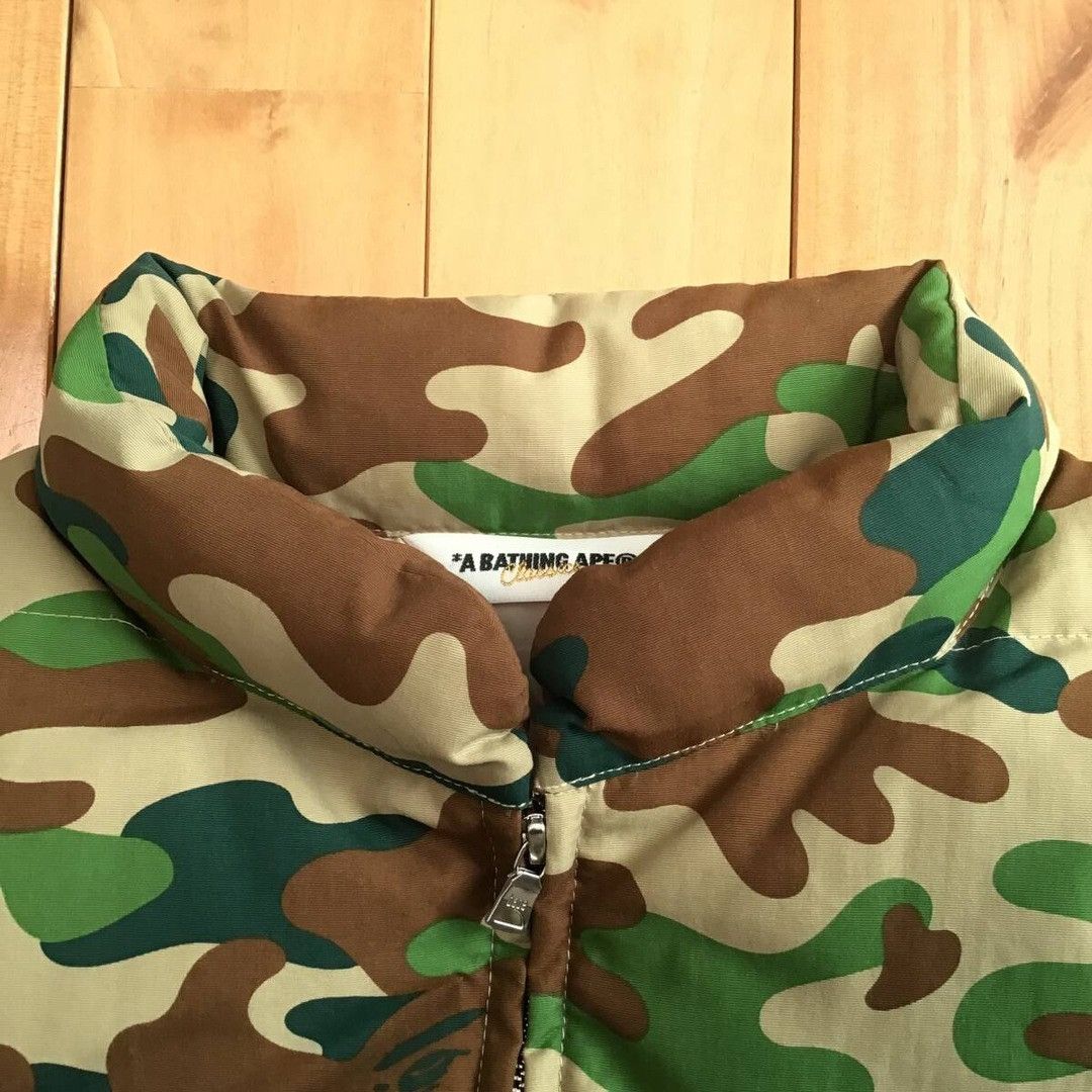 Bape BAPE Puzzle Camo Puffer Down Vest a bathing ape NIGO Size US M / EU 48-50 / 2 - 4 Thumbnail
