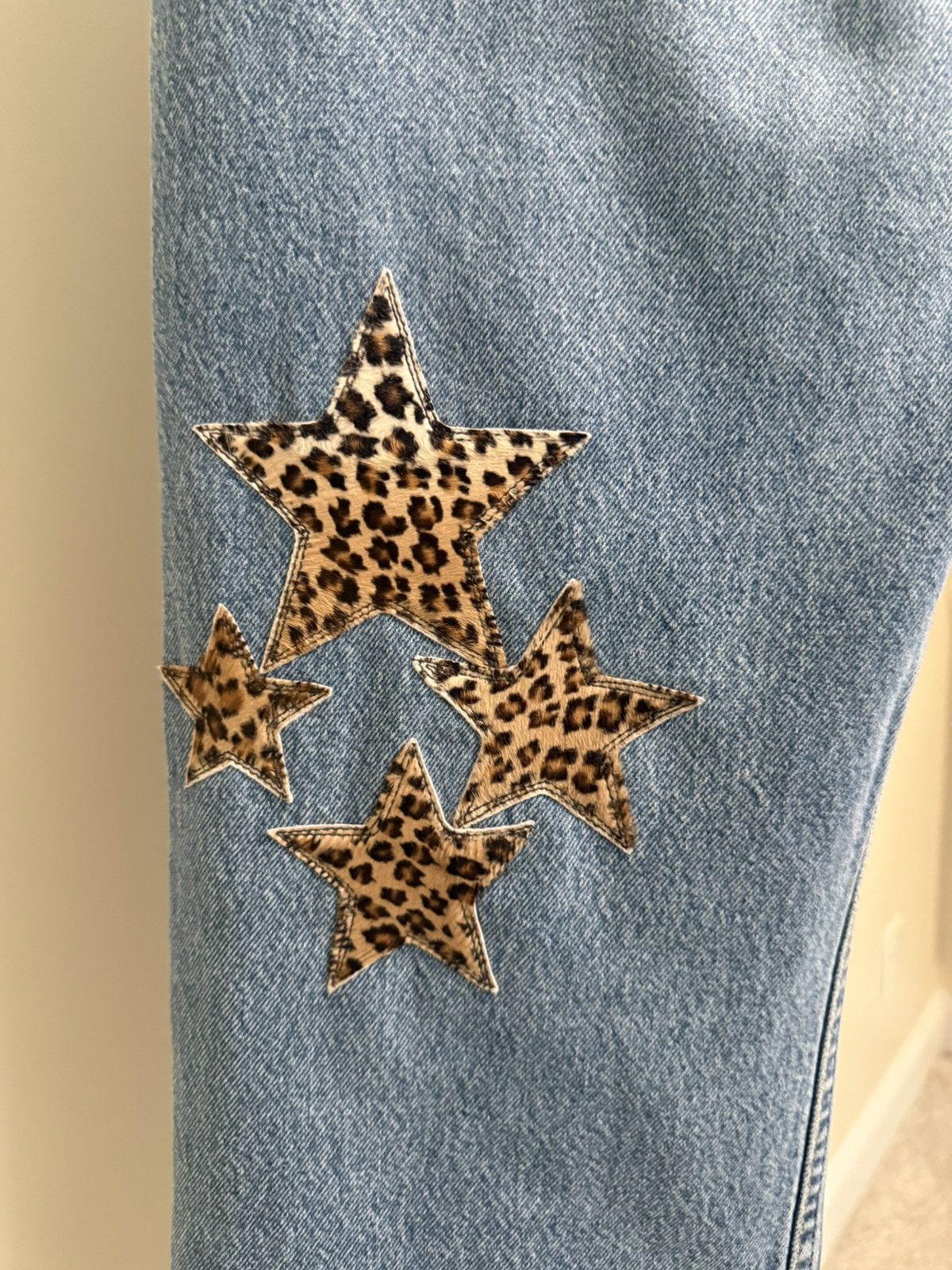 Chrome Hearts Chrome Hearts Cheetah Star Patch Levis Size US 36 / EU 52 - 5 Thumbnail