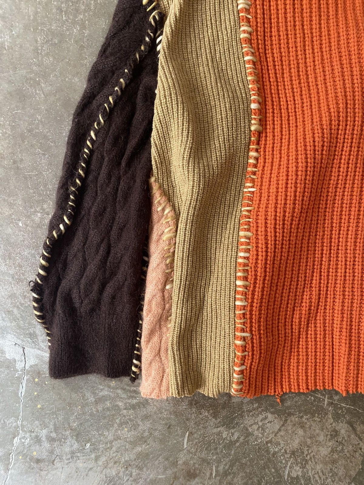 Marni Marni Patchwork Oversized Cardigan Kapital Bode Story Mfg Size XS / US 0-2 / IT 36-38 - 7 Thumbnail