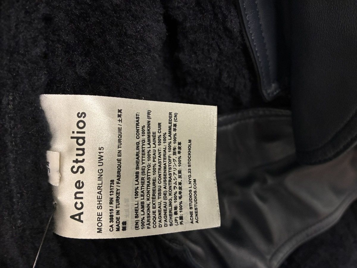 Acne Studios Merlyn Shearling Jacket Size 34 Small Size S / US 4 / IT 40 - 11 Thumbnail