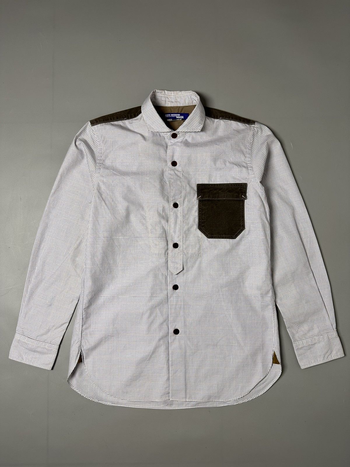 Comme des Garcons × Junya Watanabe Junya Watanabe Checked Shirt in White Cotton Size US XS / EU 42 / 0 - 1 Thumbnail
