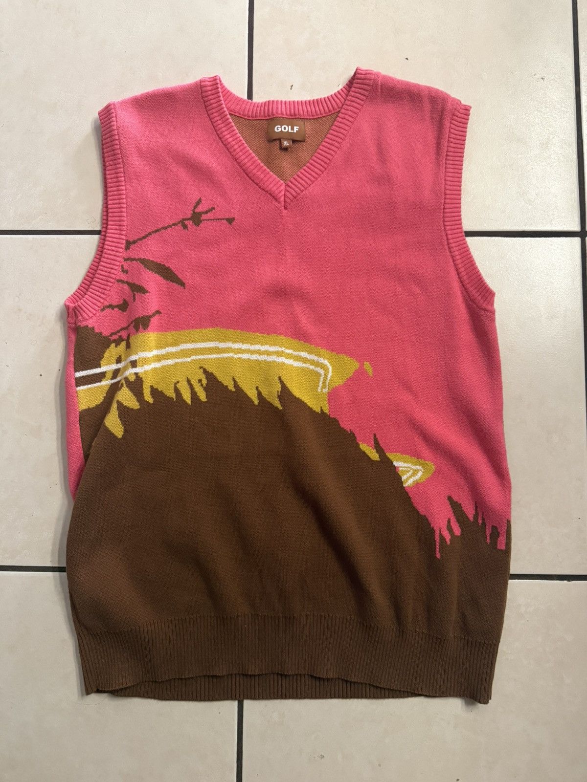 Golf Wang Golf Wang Le Fleur Sweater Vest | Grailed