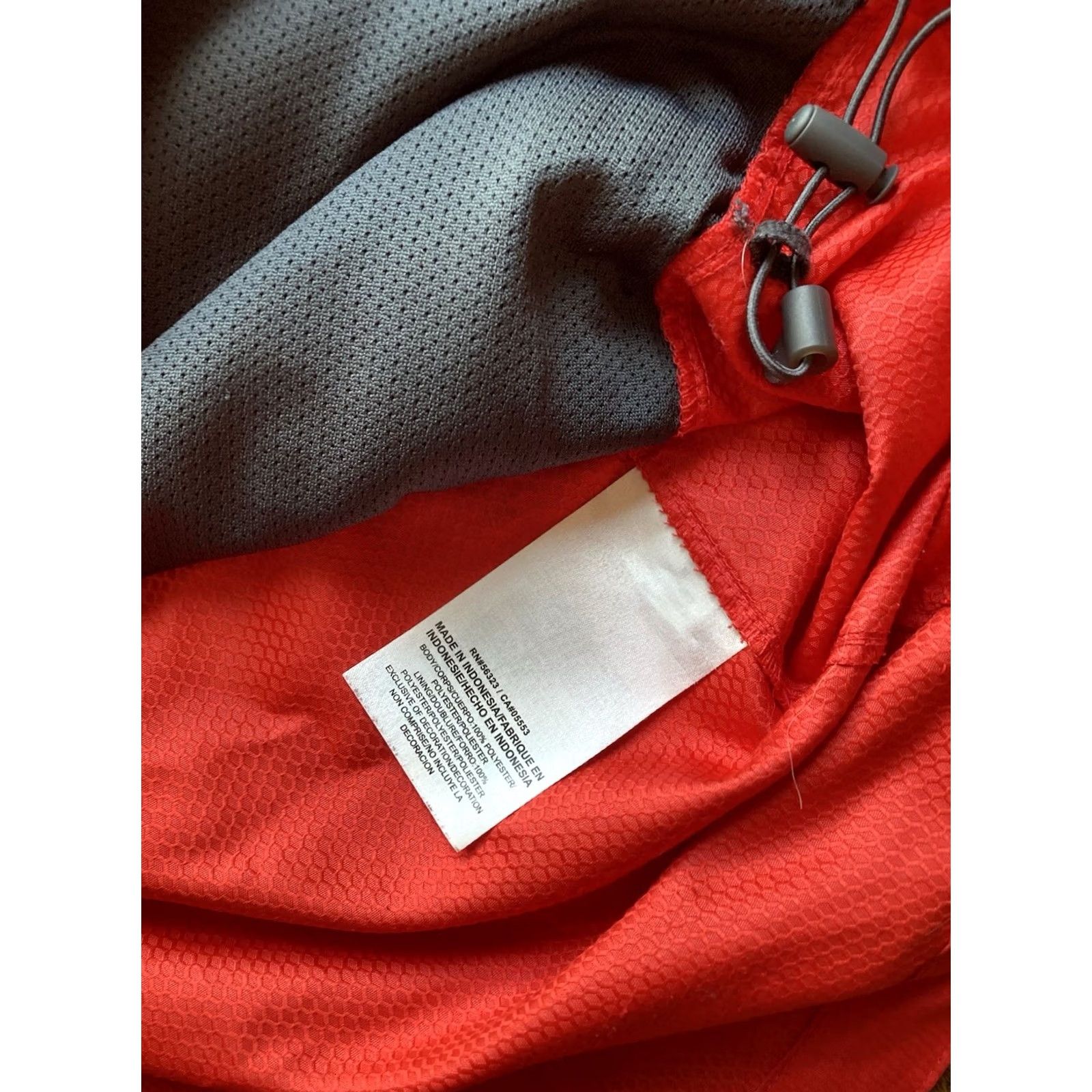 Nike Nike Mens Jacket Medium Red Windbreaker Hooded 1/4 Zip Size US M / EU 48-50 / 2 - 7 Thumbnail