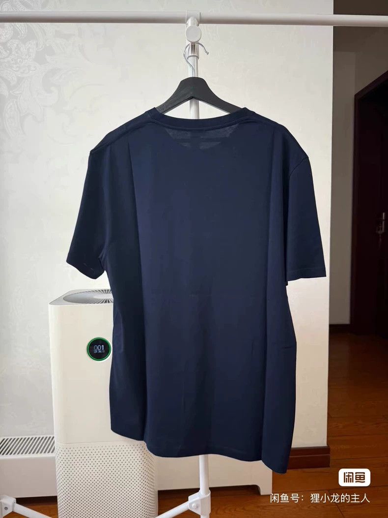 Loewe LOEWE Men's cotton loose fit floral Anagram embroidered T- Size US XL / EU 56 / 4 - 2 Thumbnail