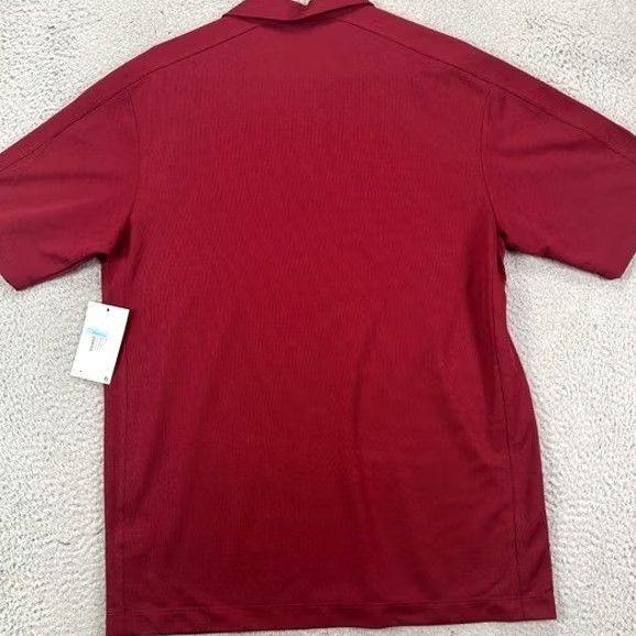 Nike Nike Golf Polo Shirt Mens Medium Red Dri FIT Performance Stretch Tech NEW Size US M / EU 48-50 / 2 - 3 Thumbnail