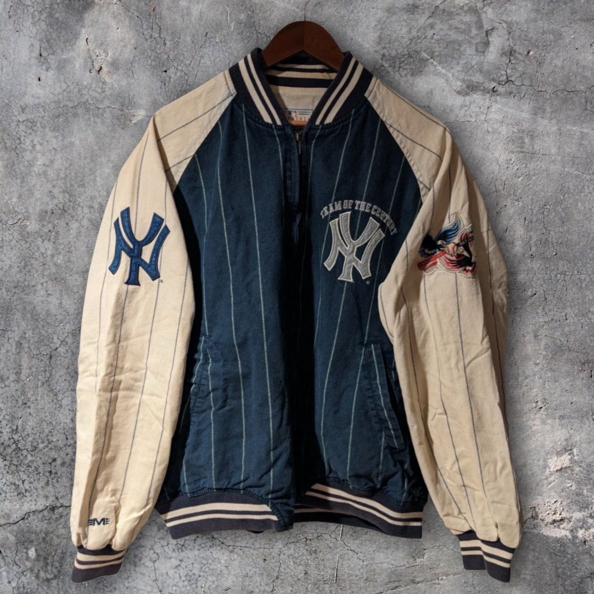 New York Yankees 90s authentic MLB yankees bronx bombers world series varsity Size US XL / EU 56 / 4 - 25 Thumbnail