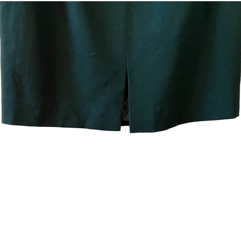 Jones New York Jones New York | Vintage Emerald Green Wool Pencil Skirt Size 30" / US 8 / IT 44 - 6 Thumbnail