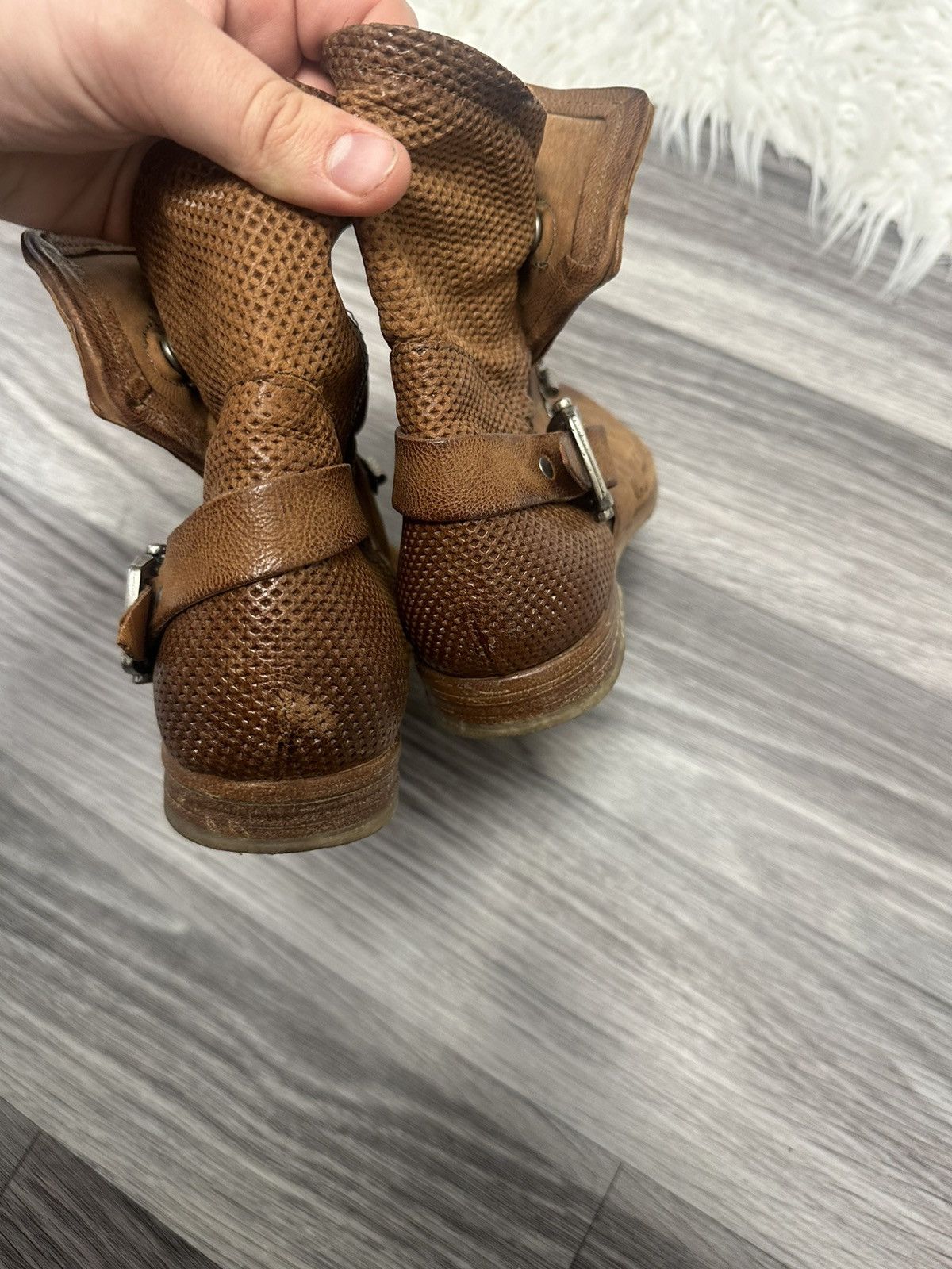 A.S.98 A.S98 Vintage Brown Ankle Boots Gothic y2k Avantgarde Size US 9 / IT 39 - 8 Thumbnail
