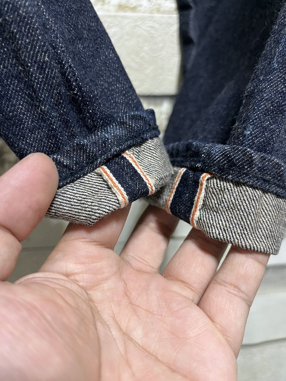 Final Home FINAL HOME SELVEDGE JAPAN RAW DENIM PANTS WOMENS Size 28" / US 6 / IT 42 - 5 Thumbnail