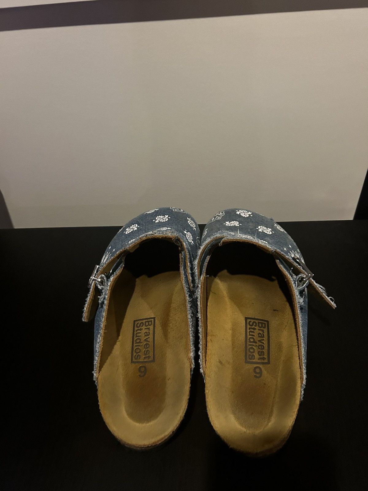 Bravest Studios Bravest Studio Custom Denim Birkenstock Boston Size US 9 / EU 42 - 4 Thumbnail