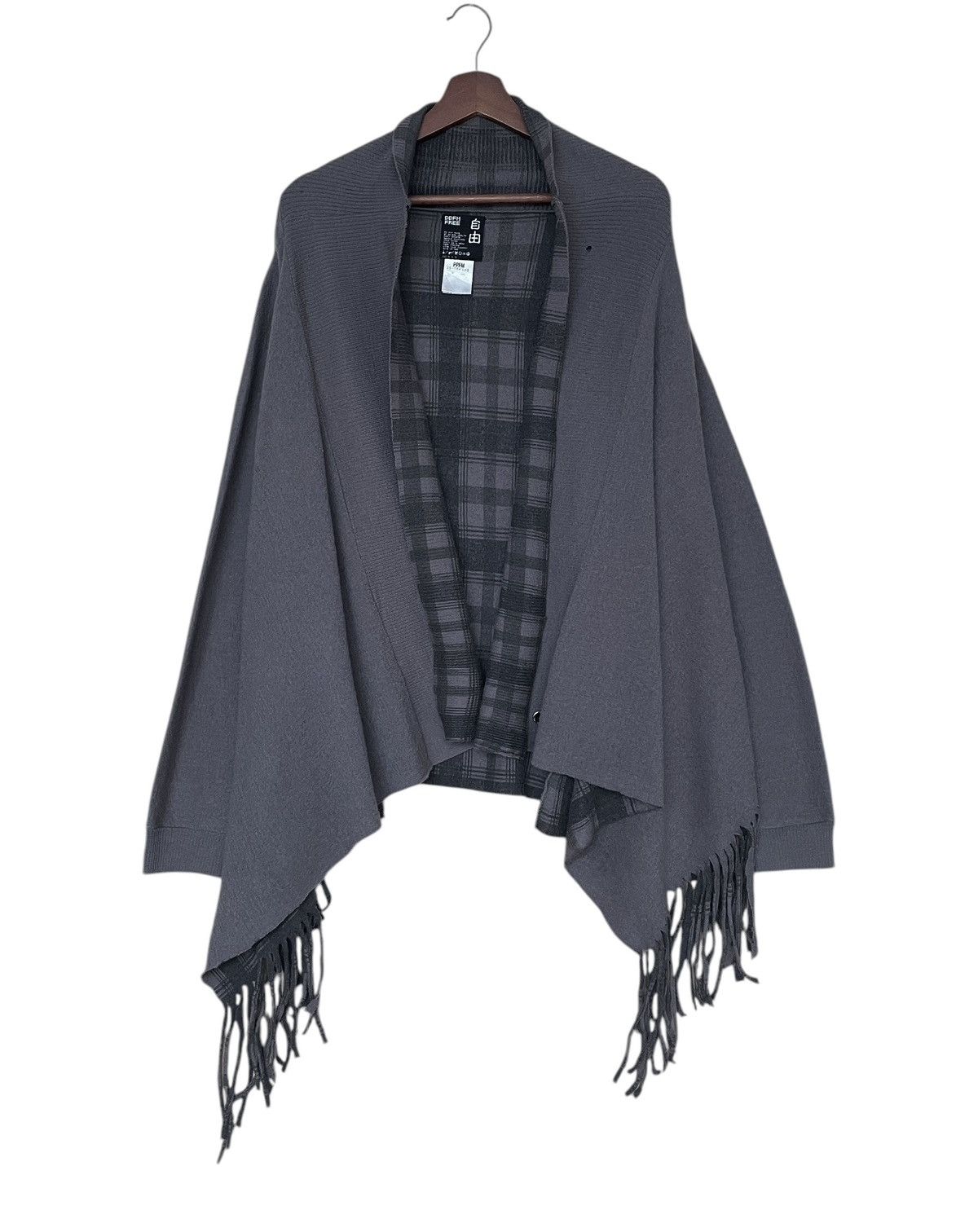Japanese Brand × PPFM Vintage Japanese Brand PPFM Shawl Cardigan 2000s Size US M / EU 48-50 / 2 - 1 Thumbnail