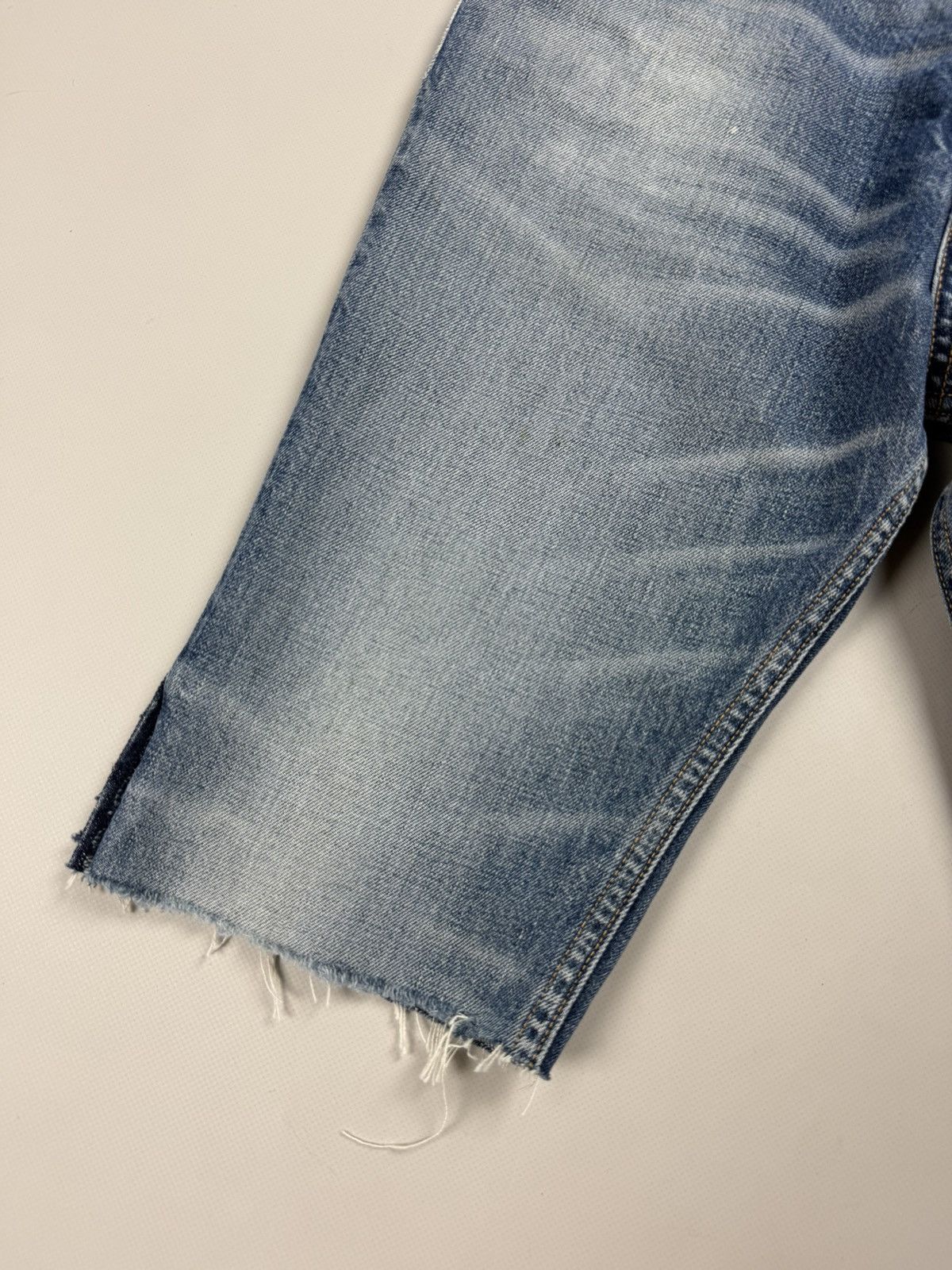 Designer × Golden Goose GGDB Golde Goose Deluxe Brand Men’s Distressed Denim Shorts Size US 30 / EU 46 - 7 Thumbnail