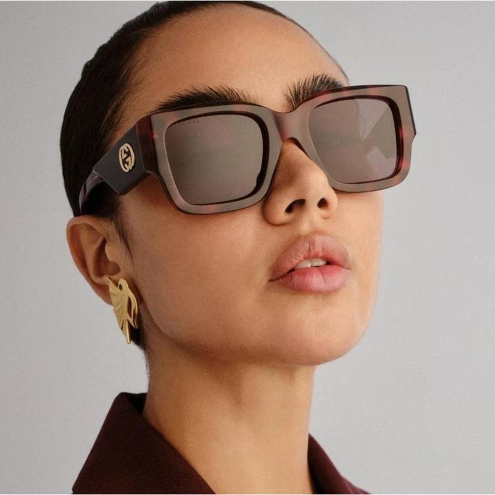 Gucci NWT Gucci GG1663S-003-52 Luxury(889652497976-KBA) Size ONE SIZE - 1 Preview