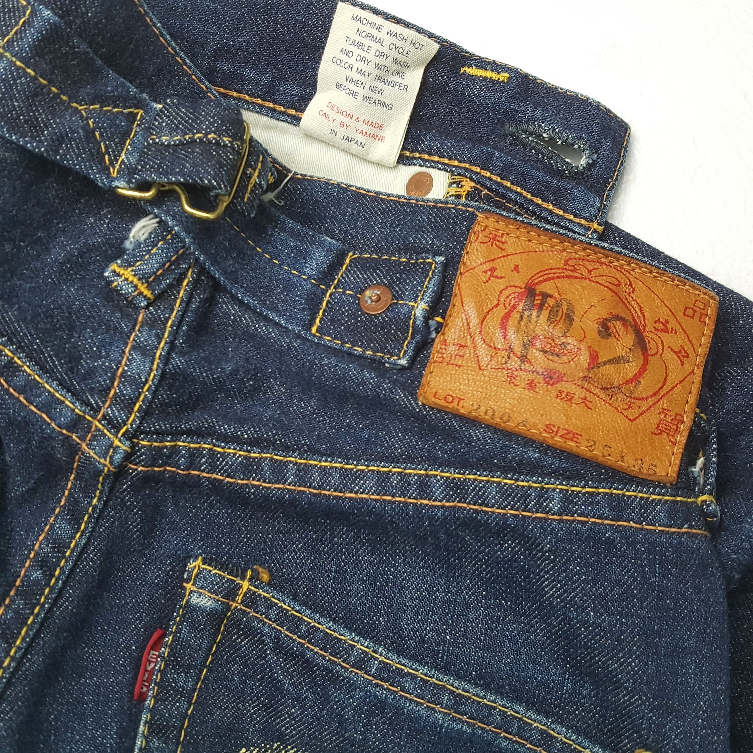 Evisu × Japanese Brand × Vintage EVIS Japanese Brand Streetwear Custom Daicock Jeans Size 24" / US 00 / IT 34 - 15 Thumbnail