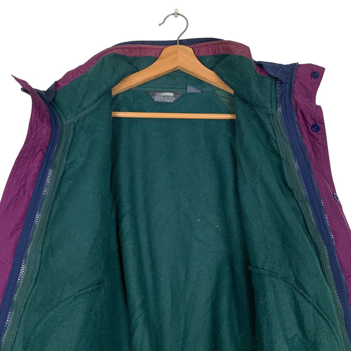Sierra Designs SIERRA SPORT Fleece Lined Colorblock Jacket #0081-C5 Size US M / EU 48-50 / 2 - 11 Thumbnail
