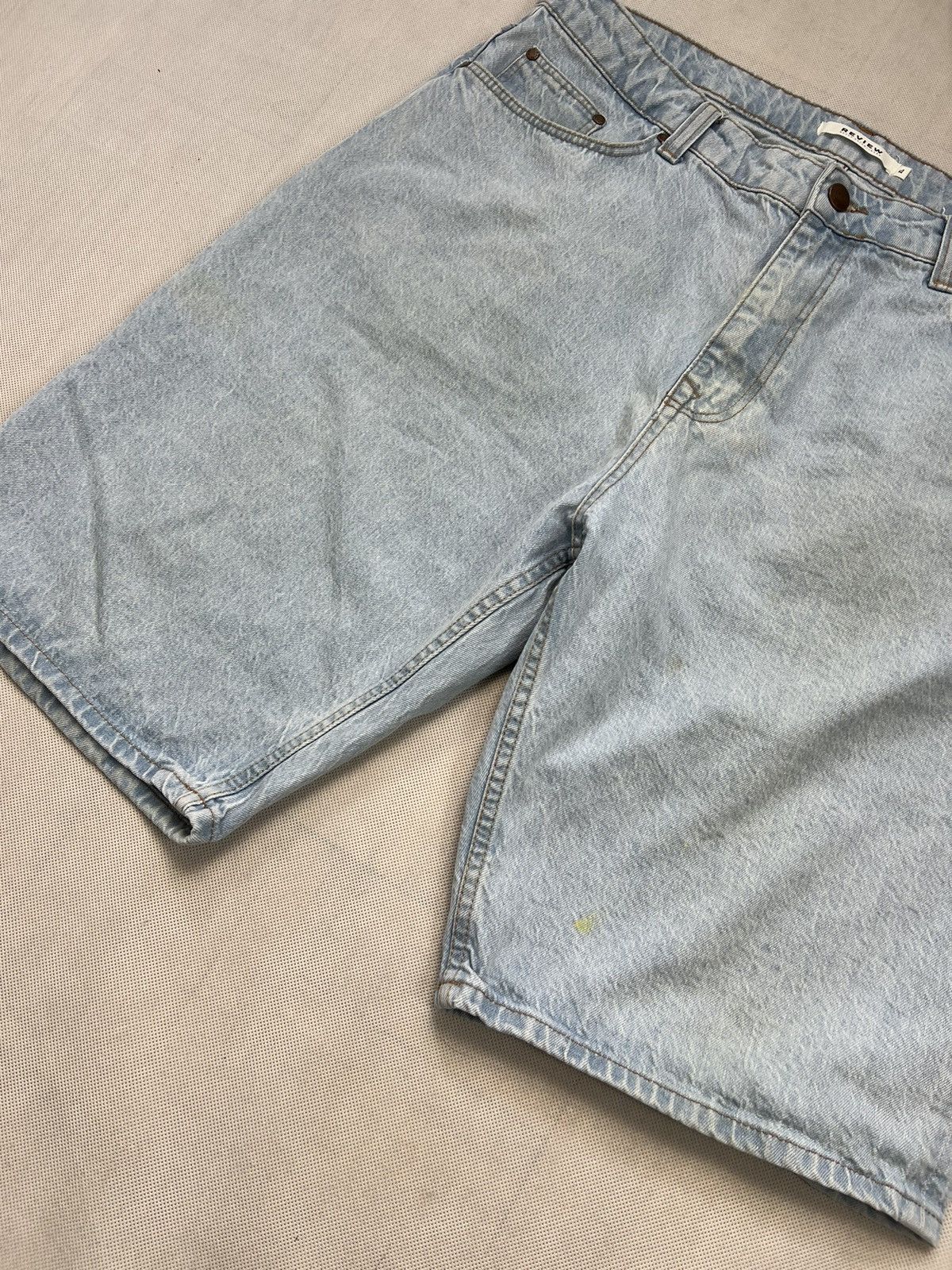 Review Baggy Shorts Review Big Logo Jeans Size US 36 / EU 52 - 5 Thumbnail