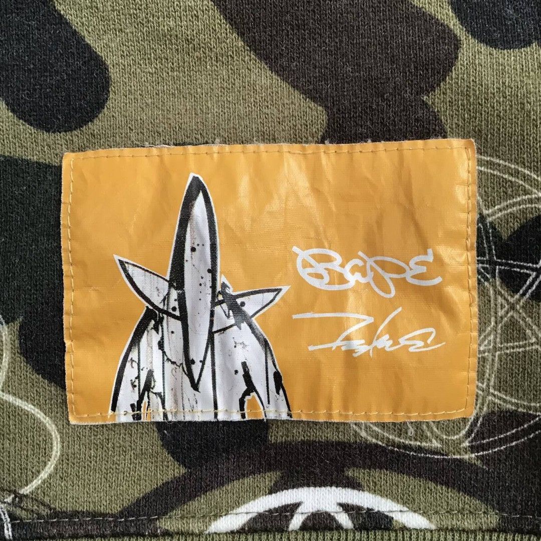 Bape × Futura BAPE × Futura sweat shirt 1st camo green a bathing ape Size US S / EU 44-46 / 1 - 2 Thumbnail