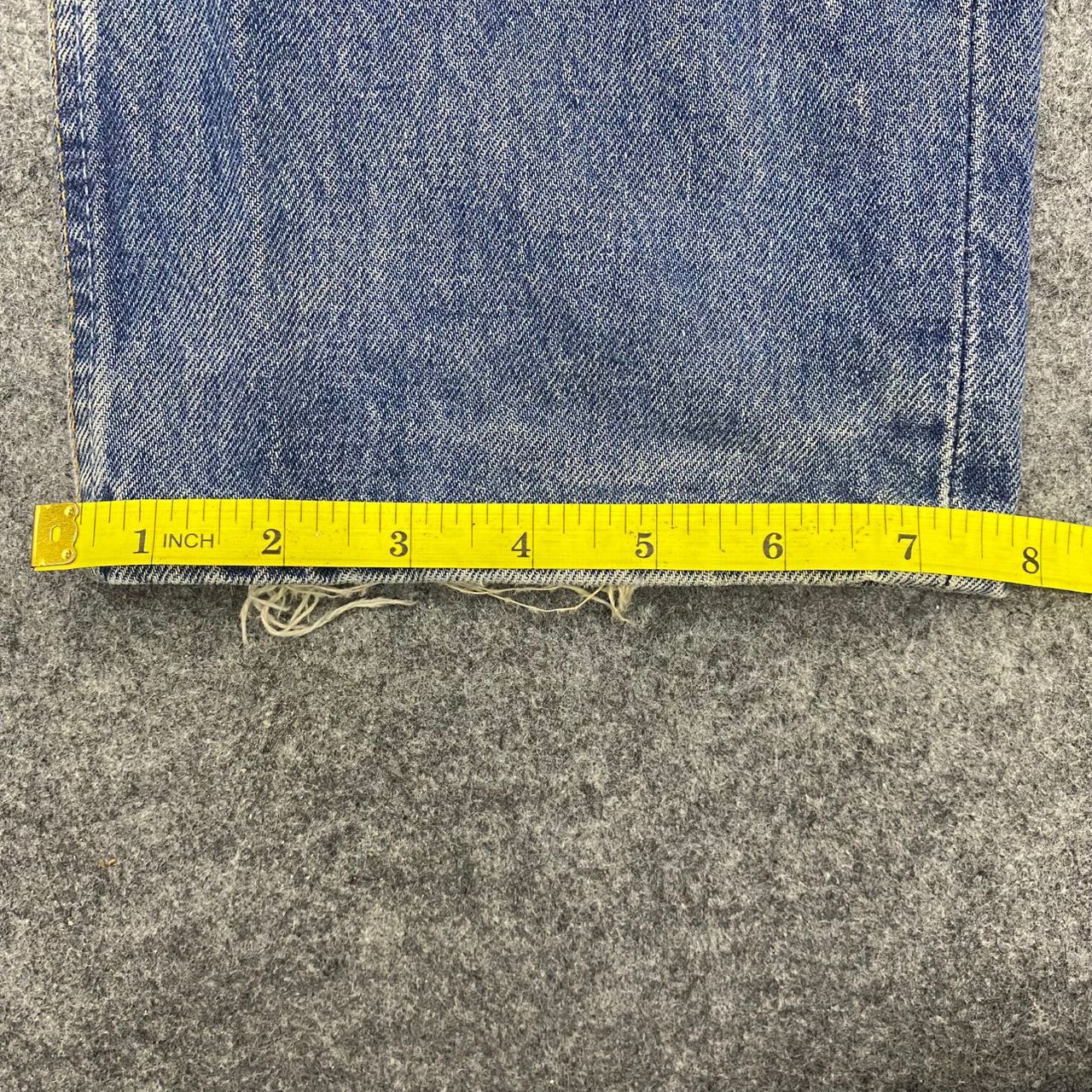 Levi's 💥Vintage 90s Levis 501 Distressed denim Kurt Cobain Style Size US 32 / EU 48 - 8 Thumbnail
