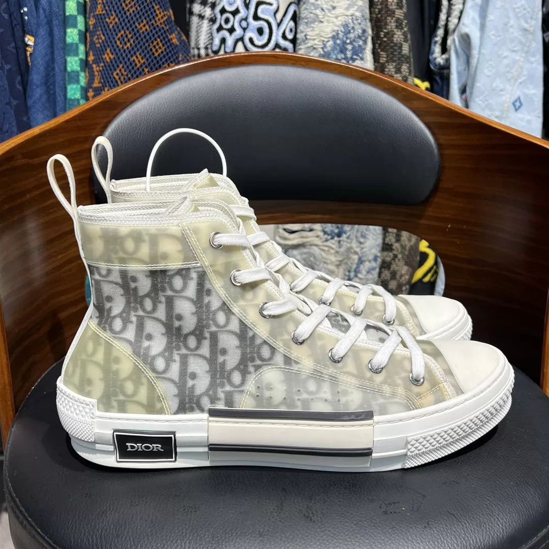 Dior Dior B23 Gray & White Classic 42 Excellent Condition Size US 9 / EU 42 - 6 Thumbnail