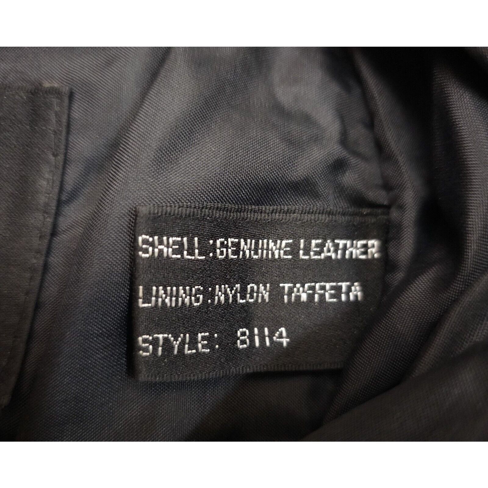Wilsons Leather Wilsons Suede & Leather Y2K VTG 90s Genuine Leather 31 W 28 Size 31" - 12 Thumbnail