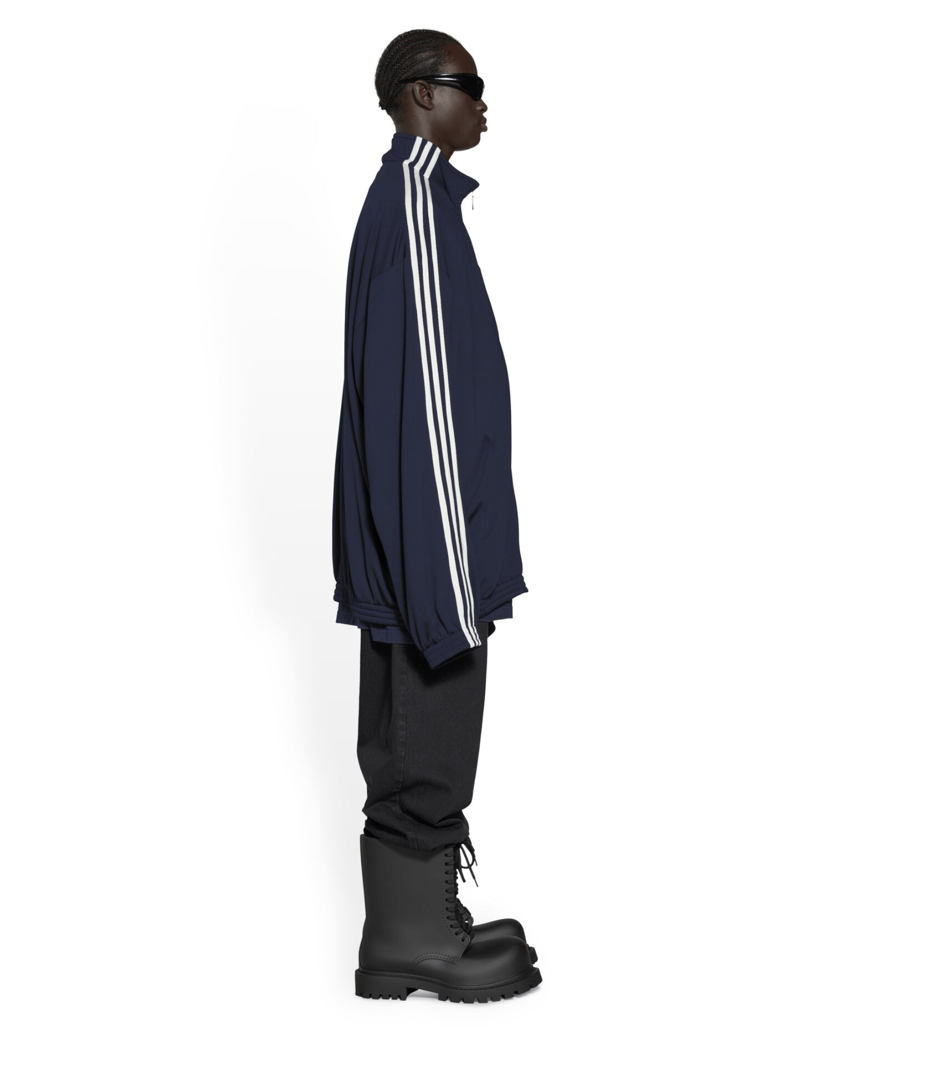 Adidas × Balenciaga 2023SS BALENCIAGA adidas track jacket NAVY size2 Size US M / EU 48-50 / 2 - 2 Thumbnail