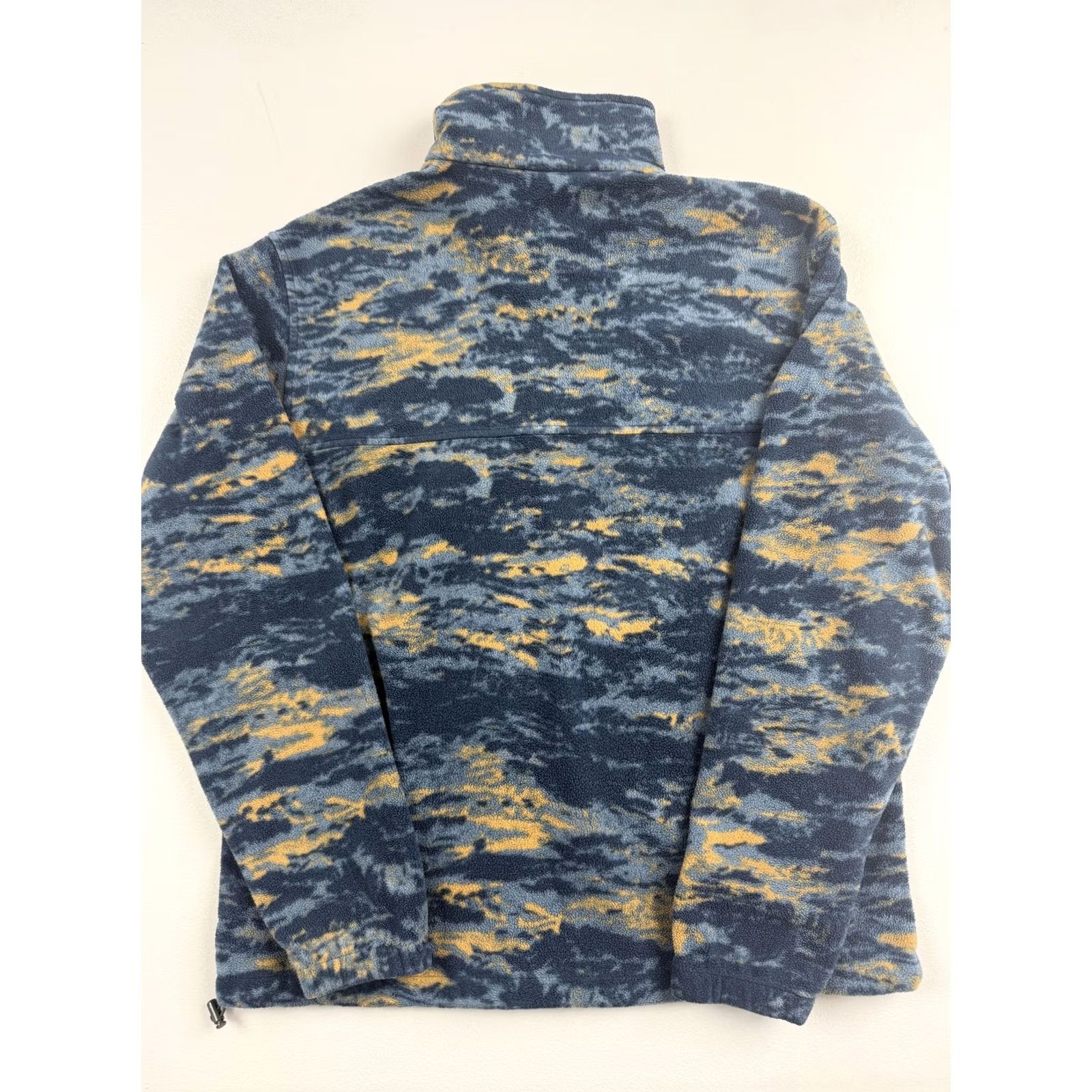 Vintage Columbia Jacket Mens Large Blue Camo Full Zip Fleece Hiking Outdoor Warm Size US L / EU 52-54 / 3 - 2 Thumbnail