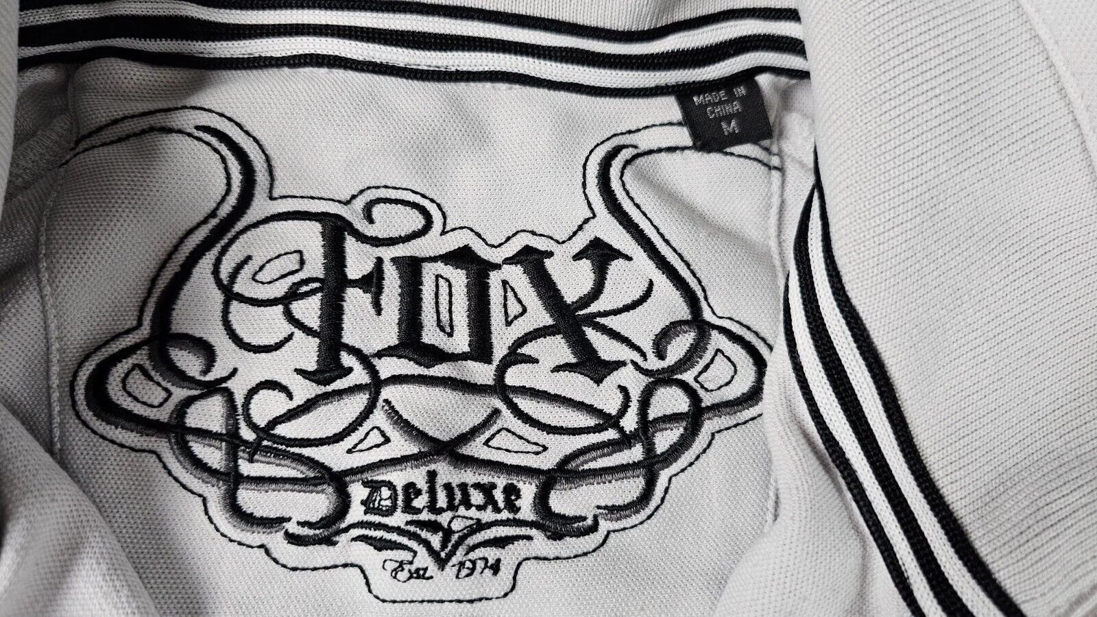 Fox Racing Fox Racing Full Zip Track Jacket Gray Fleece MX Logo Men M Size US M / EU 48-50 / 2 - 5 Thumbnail