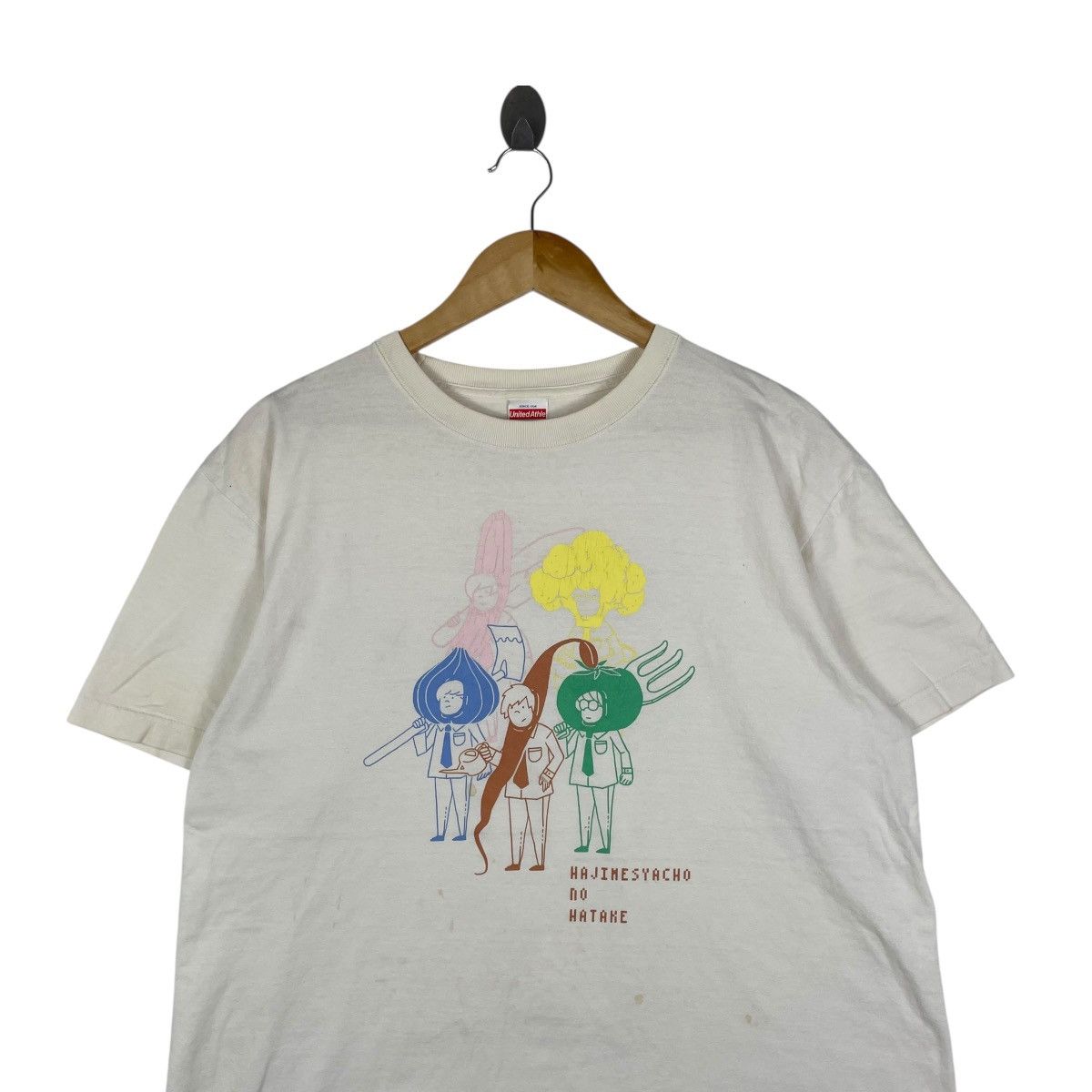 Japanese Brand Vintage Hajime Syacho No Hatake Tee Shirt Size US XL / EU 56 / 4 - 2 Thumbnail
