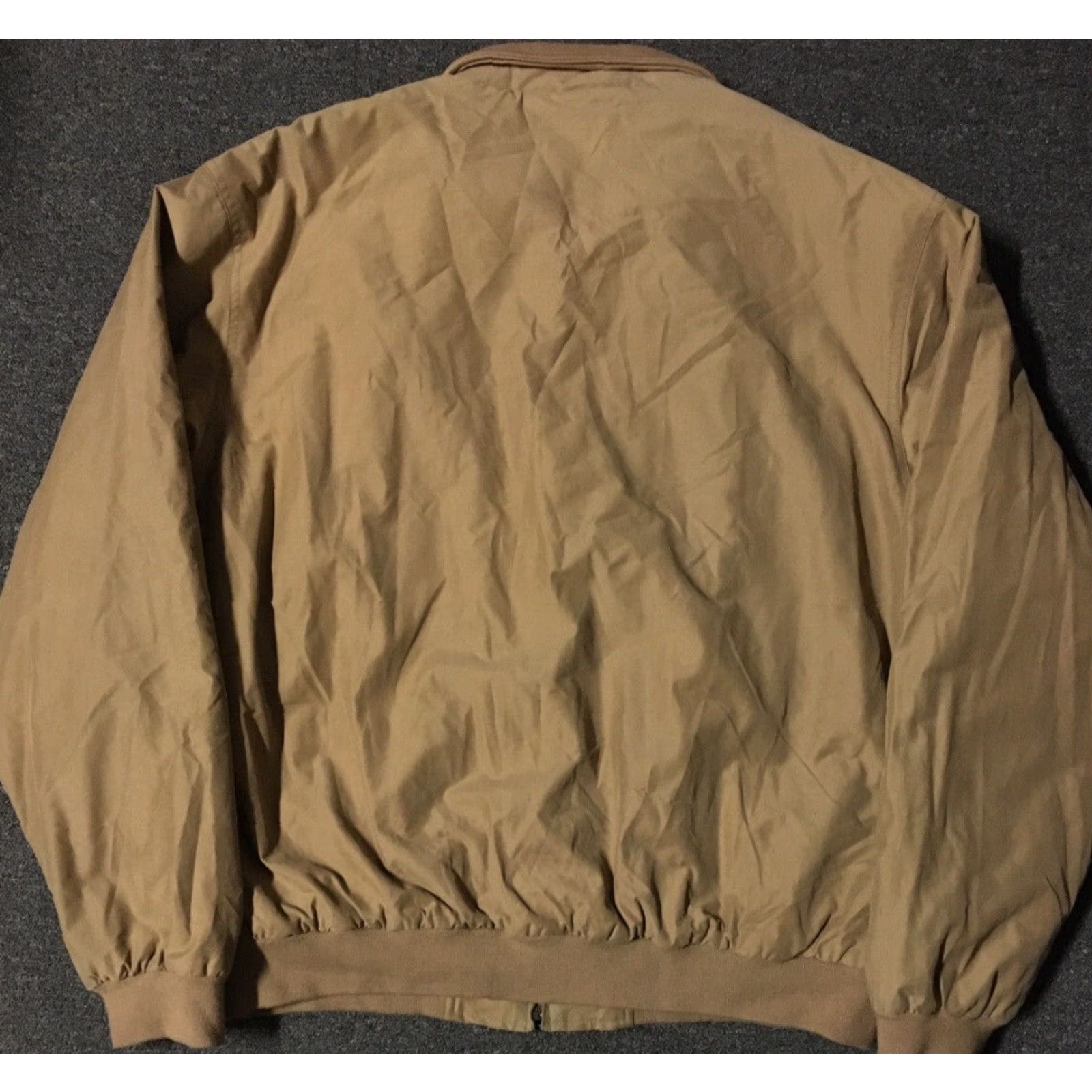 Polo Ralph Lauren VINTAGE Polo Ralph Lauren Jacket Shirt XL Insulated Windbreaker Beige 90s Navy Biker Nautical USA Mens Size US XL / EU 56 / 4 - 5 Thumbnail