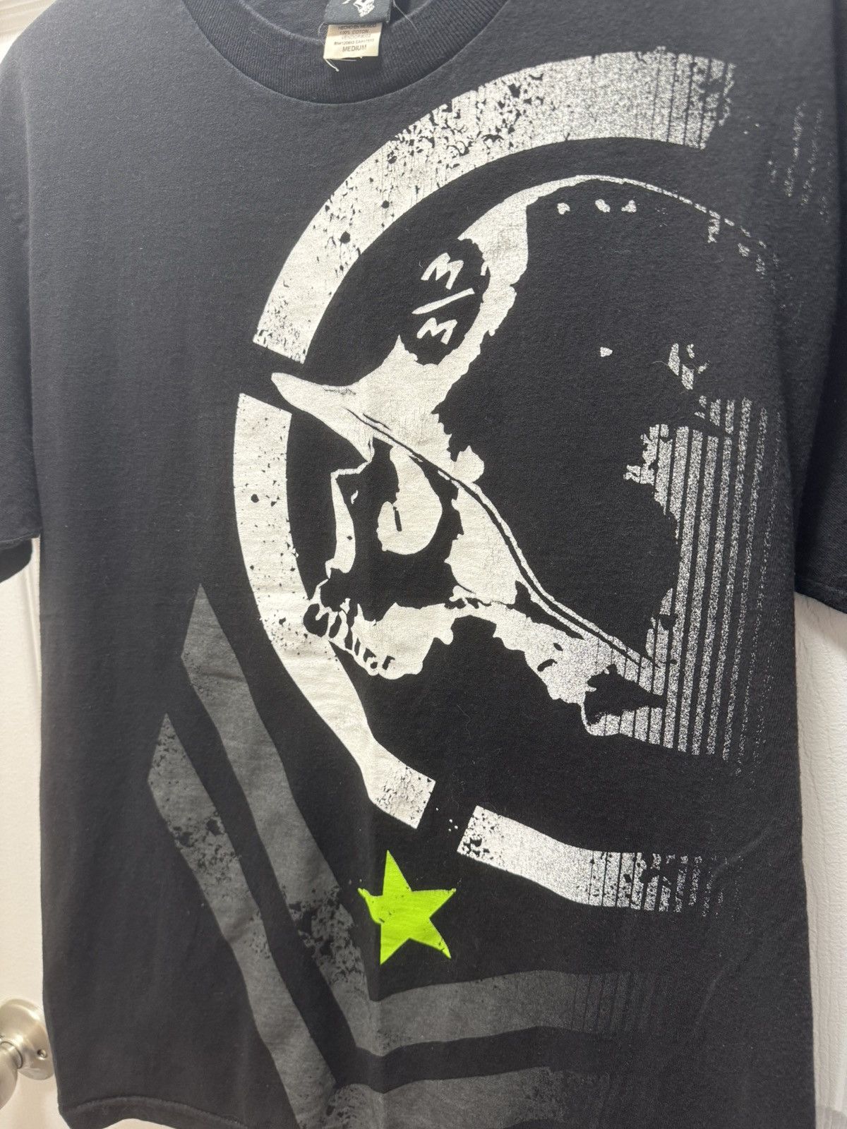 Metal Mulisha Metal Mulisha Vintage Black Army Skull Shirt Faded Y2k Size US M / EU 48-50 / 2 - 2 Thumbnail
