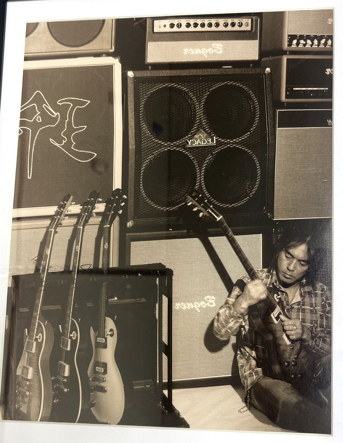 Chrome Hearts × Vintage Chrome Hearts Music Room Framed poster 8x11 magazine cutout Size ONE SIZE - 2 Thumbnail