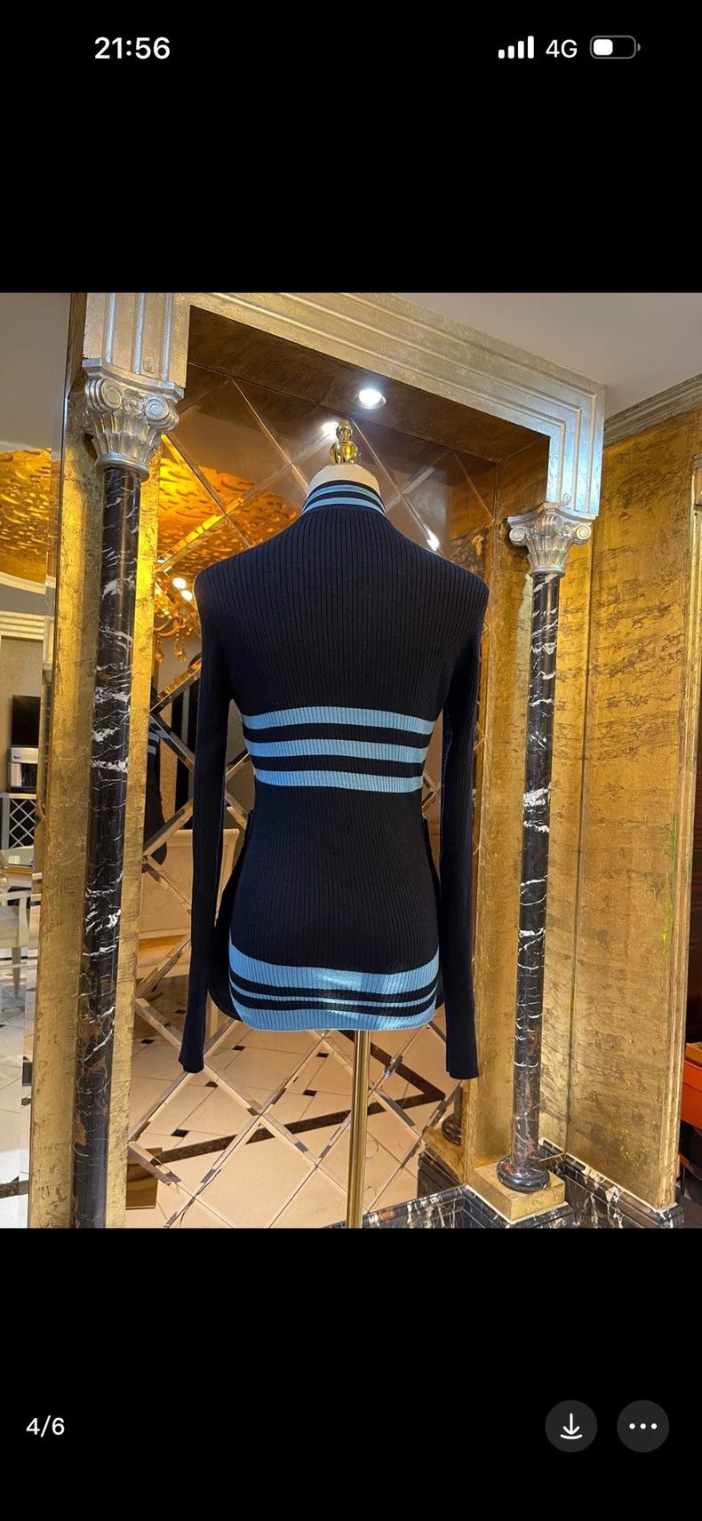 Versace Versace Main line sweater shirt Size M / US 6-8 / IT 42-44 - 4 Thumbnail