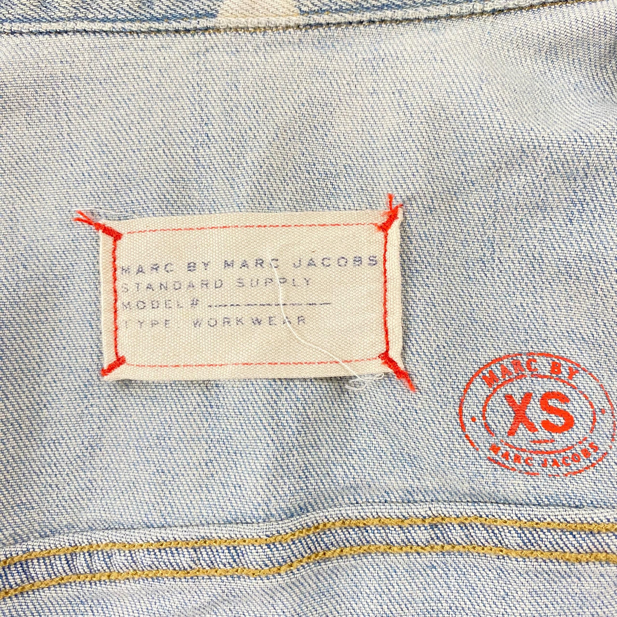 Marc by Marc Jacobs Vintage Marc by Marc Jacobs Workwear Denim Jacket Size M / US 6-8 / IT 42-44 - 11 Thumbnail
