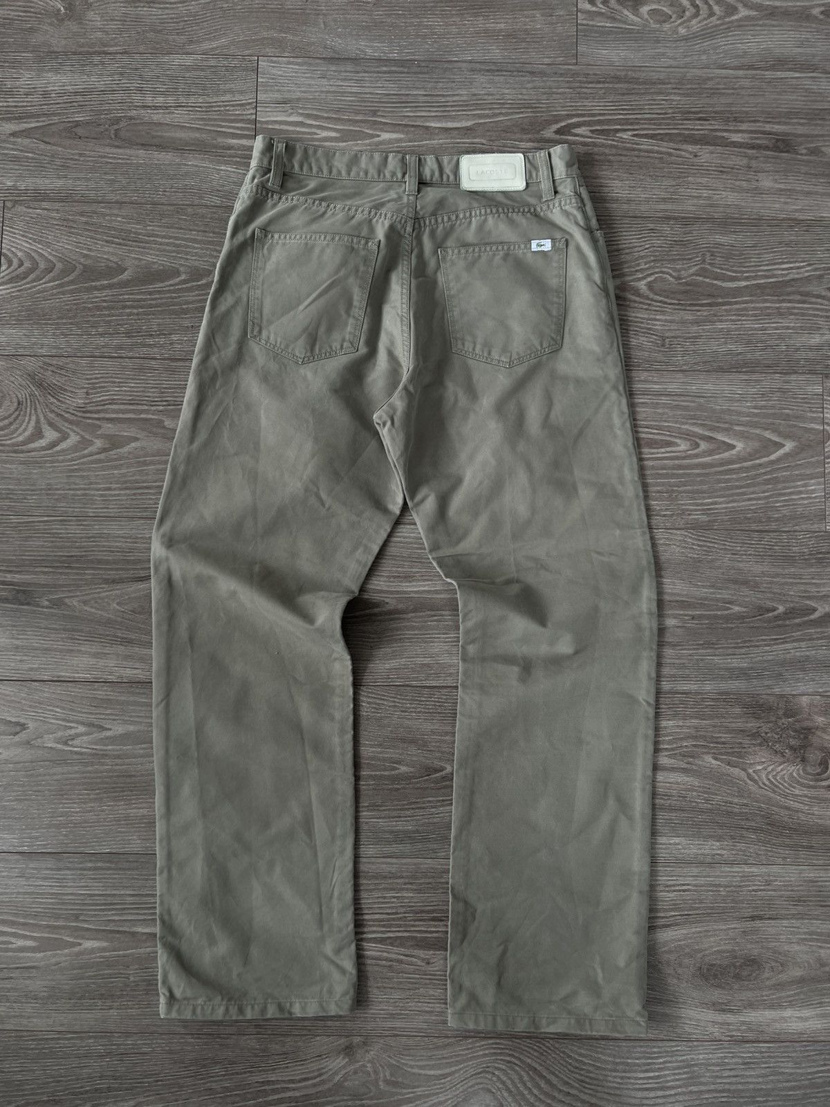 Lacoste Vintage Y2k Casual Lacoste Cotton Chinos Pants Size US 32 / EU 48 - 1 Thumbnail