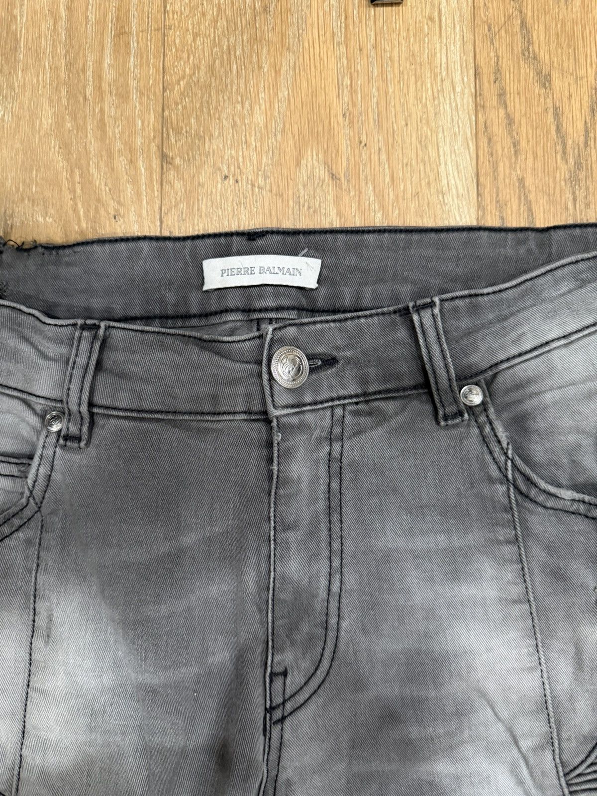 Pierre Balmain Balmain Biker Jeans Size US 32 / EU 48 - 6 Thumbnail