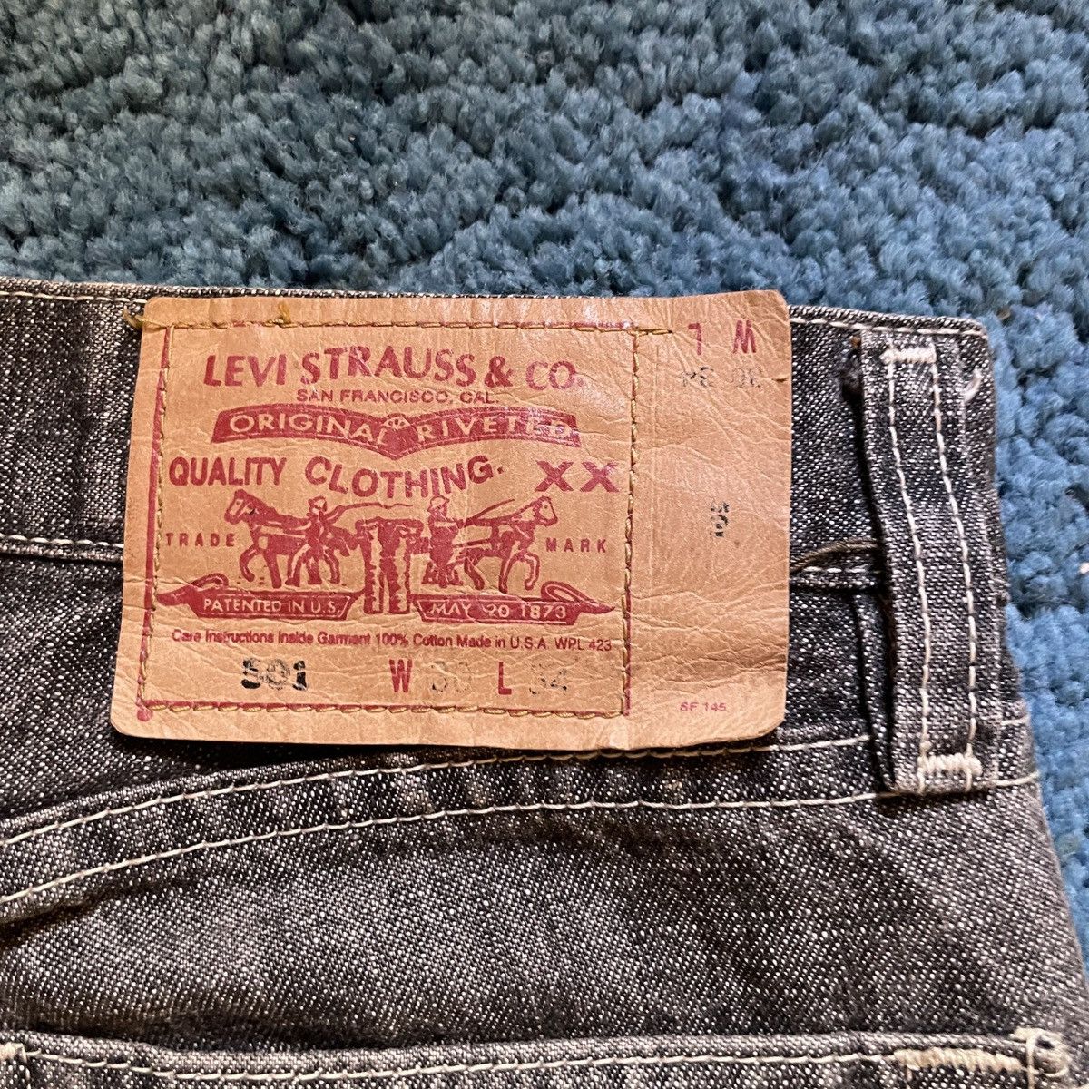 Levi's × Vintage vintage Levi’s 501 1993 Jeans Size US 30 / EU 46 - 4 Thumbnail
