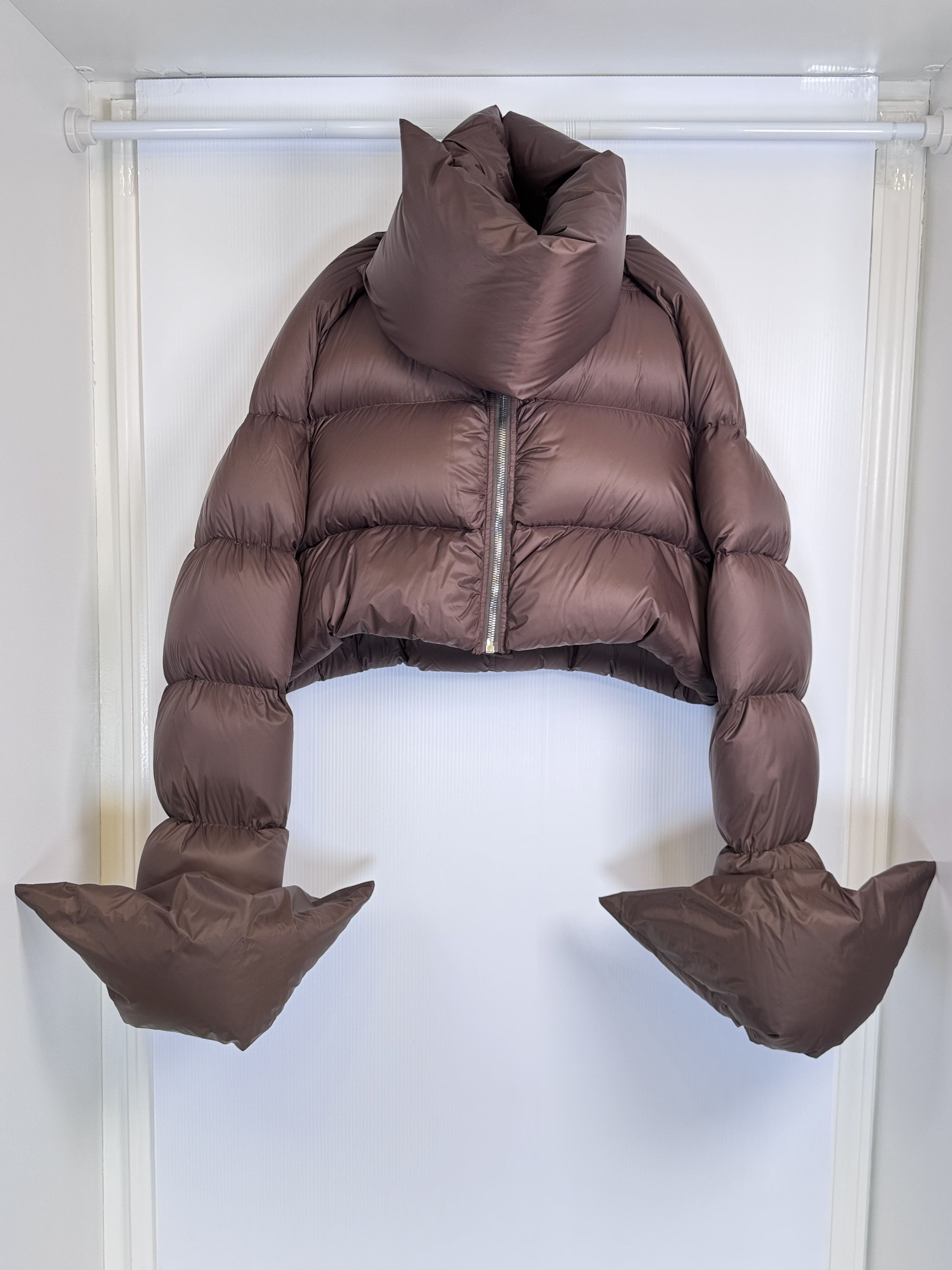 Rick Owens Rick Owens Brown Babel Mountain Down Jacket Size XXL / US 16-18 / IT 52-54 - 8 Thumbnail