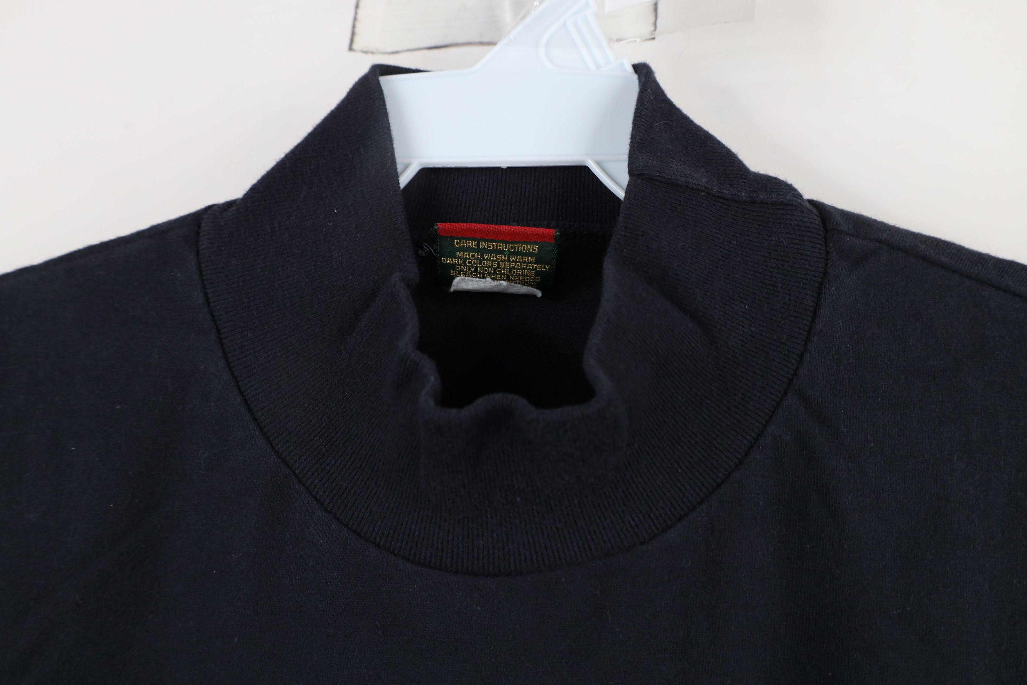 Vintage Vintage 90s Streetwear Mock Neck Long Sleeve T-Shirt USA Size US L / EU 52-54 / 3 - 6 Thumbnail