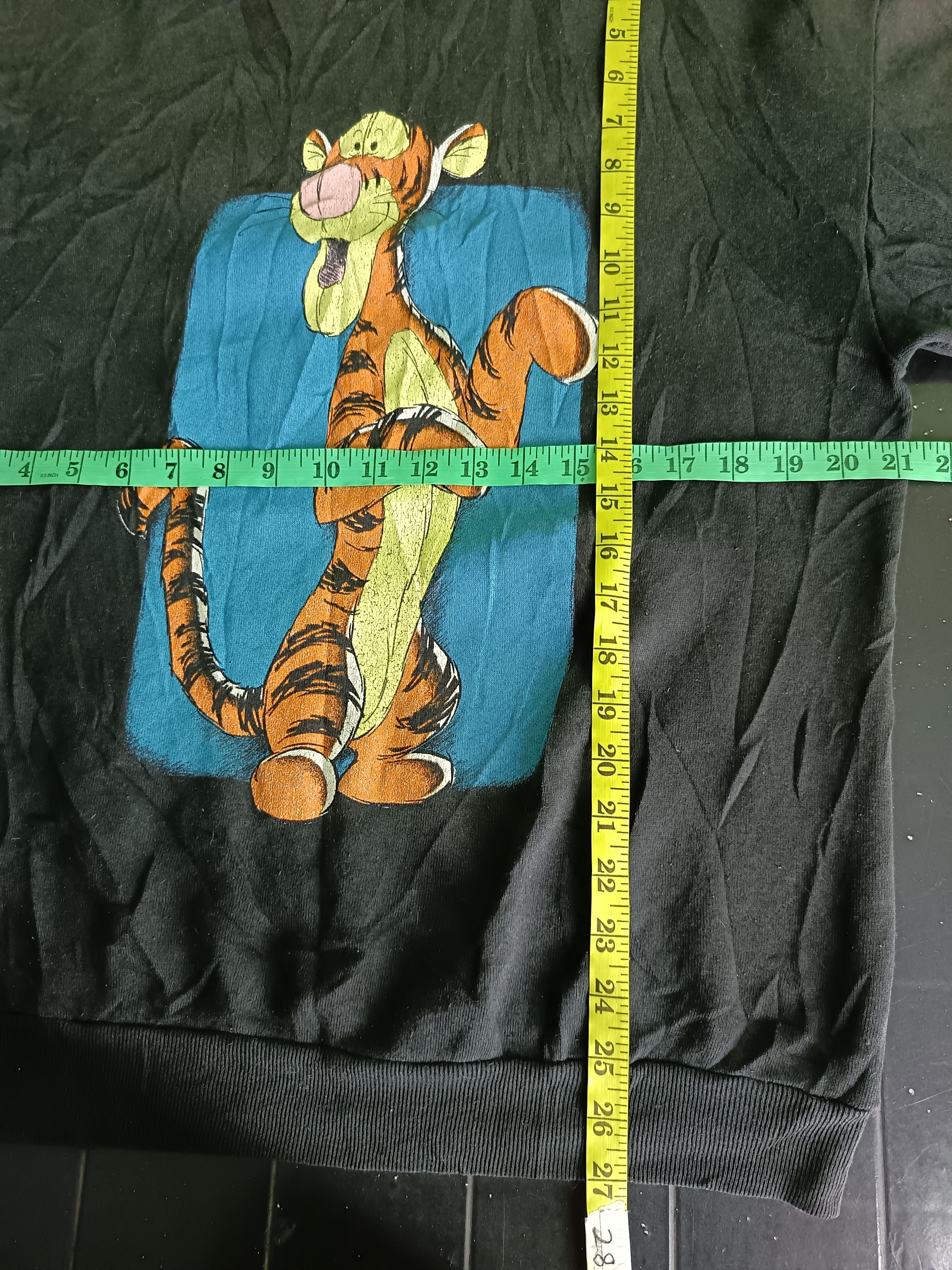 Disney Vintage 80's Pooh Tigger Chararter Sweatshirts Rare Size US M / EU 48-50 / 2 - 5 Thumbnail