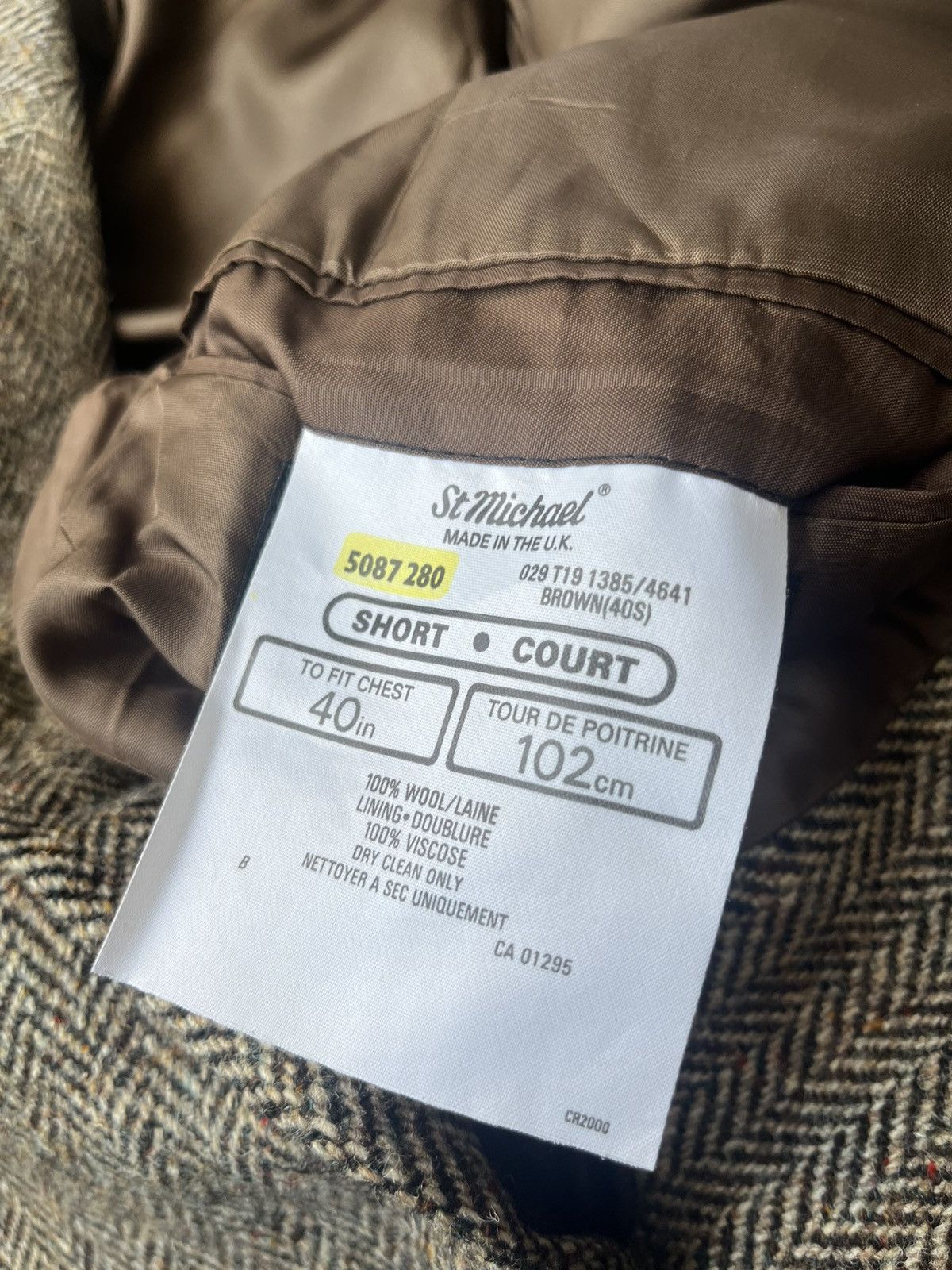 Harris Tweed Harris Tweed blazer jacket vintage Size 40R - 17 Thumbnail