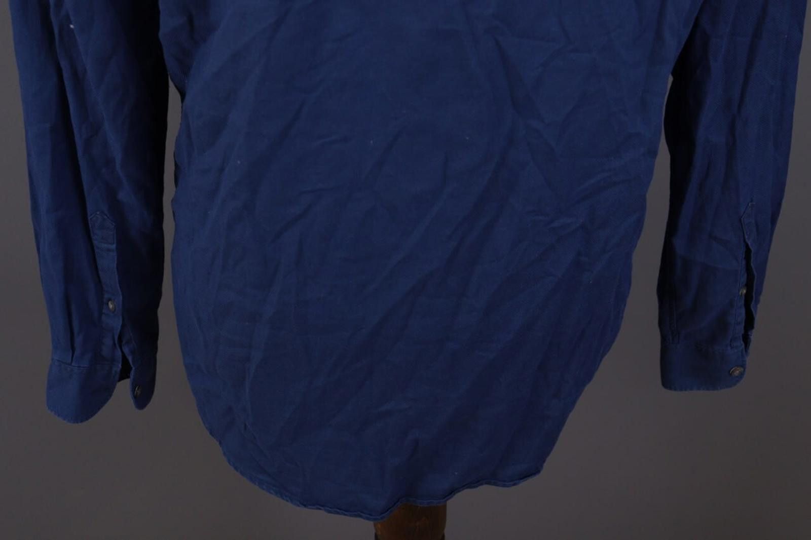 CLOSED Closed Regular Blue Long Sleeve Button Down Shirt Size L Size US L / EU 52-54 / 3 - 11 Thumbnail