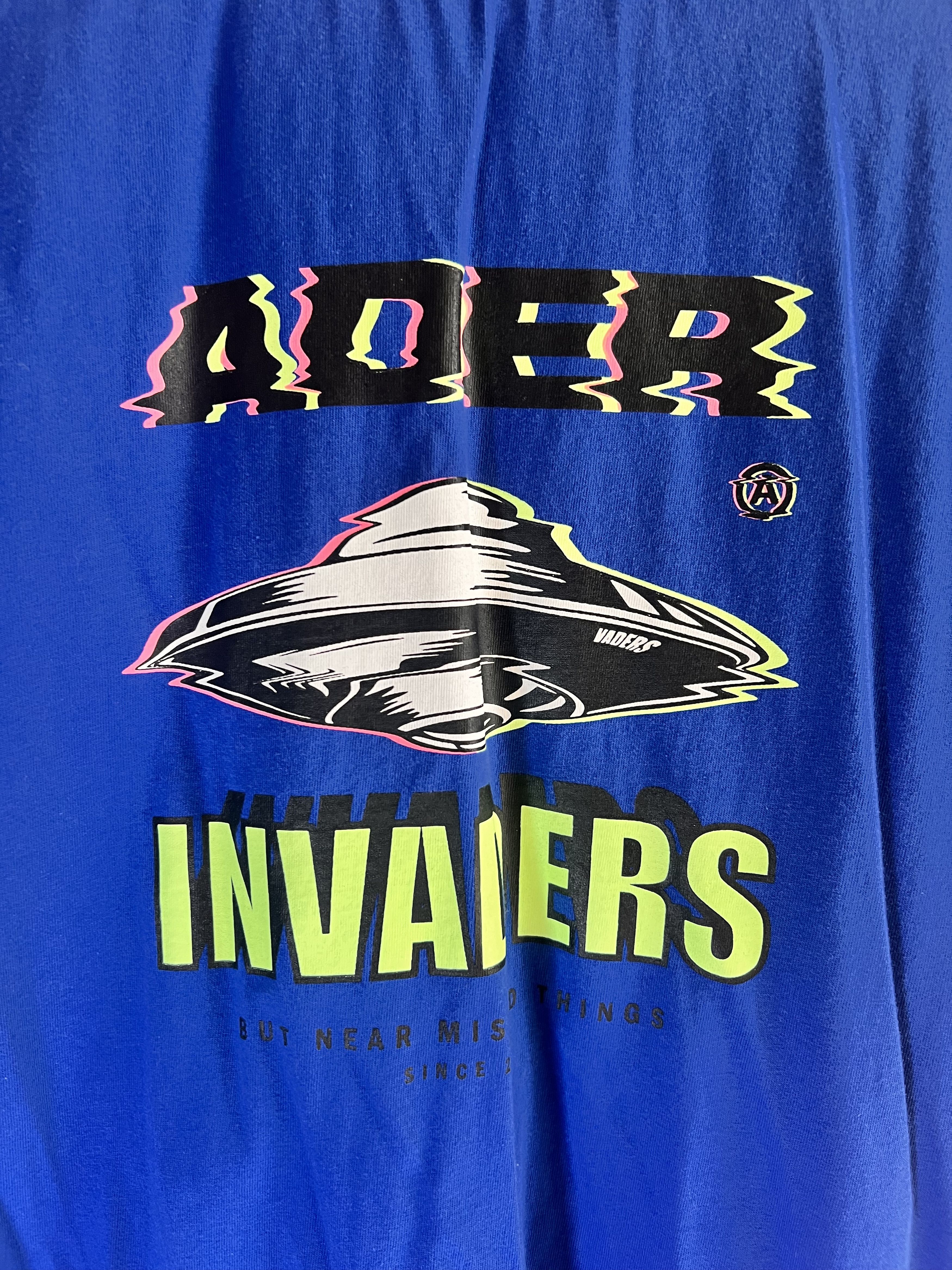 Ader Error ADER ERROR T-Shirt Top Size 2 / M Printed Spaceship Short Size US M / EU 48-50 / 2 - 2 Thumbnail