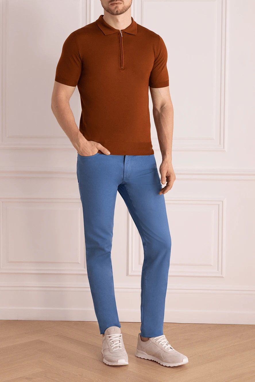 Dolce & Gabbana o1y0125 5-Pocket Pant in Blue Size US 28 / EU 44 - 2 Thumbnail