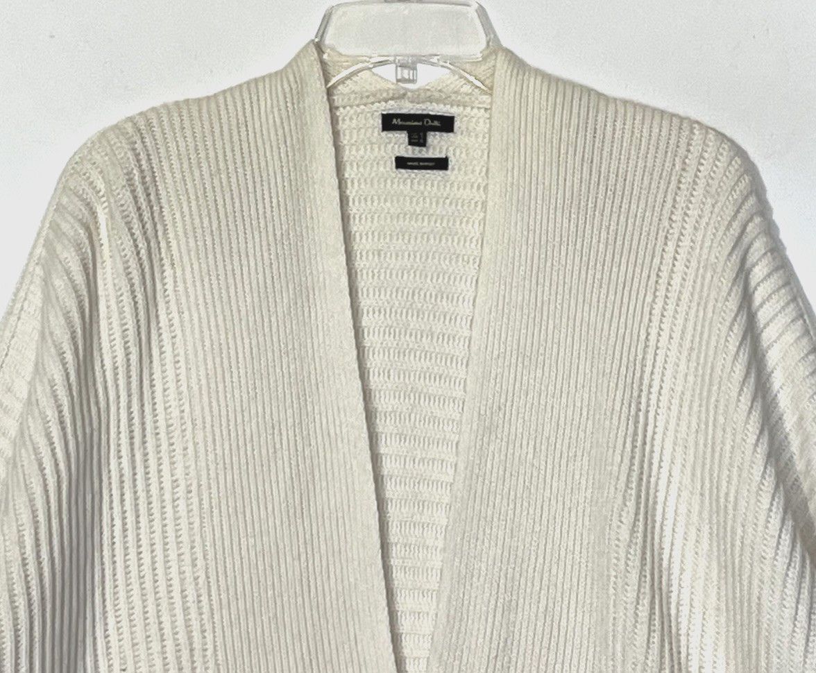 Massimo Dutti MASSIMO DUTTI Open Cardigan Sweater -Made in Italy Size M / US 6-8 / IT 42-44 - 4 Thumbnail