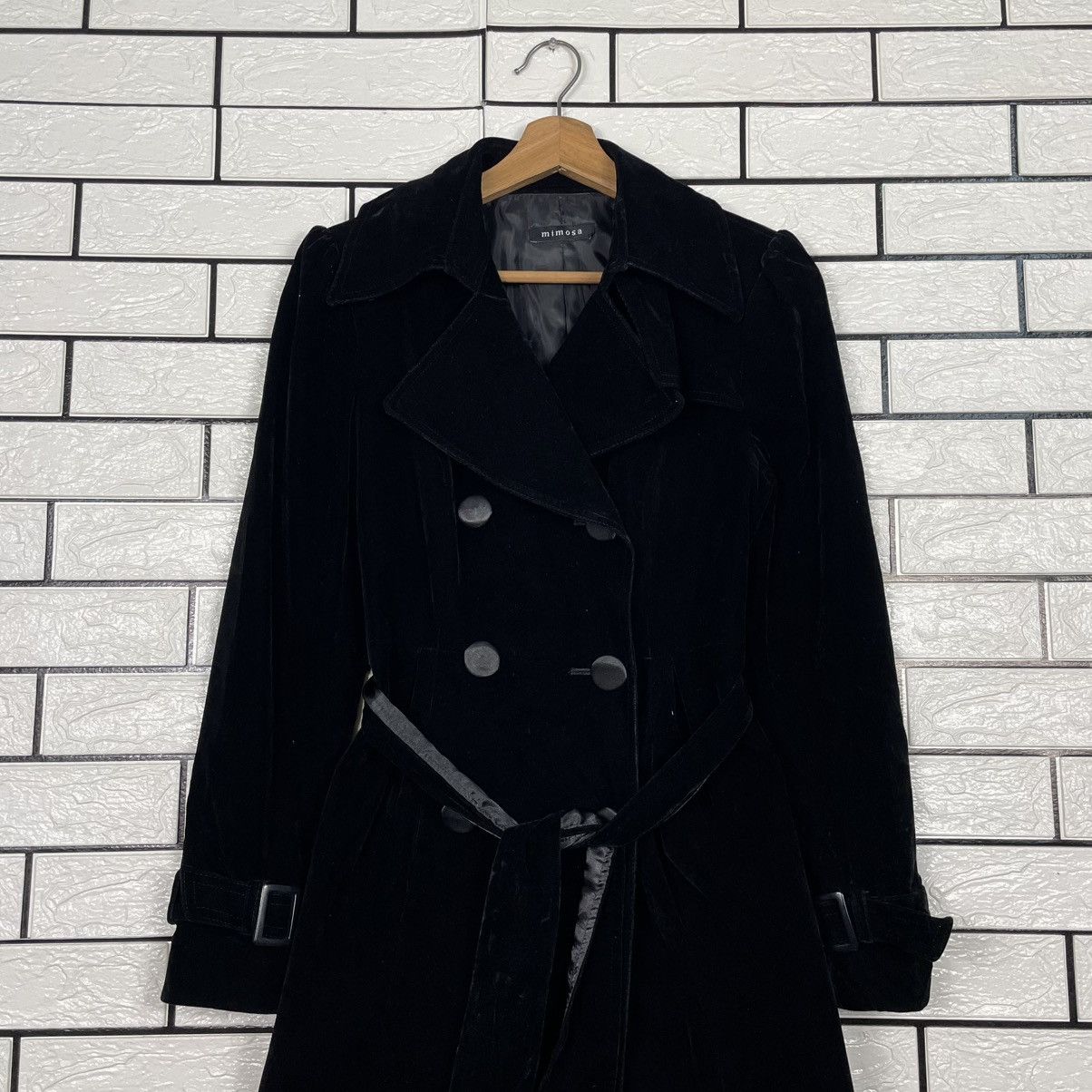 Japanese Brand Japanese Brand Mimpsa Double Breasted Women Coat Size S / US 4 / IT 40 - 3 Thumbnail