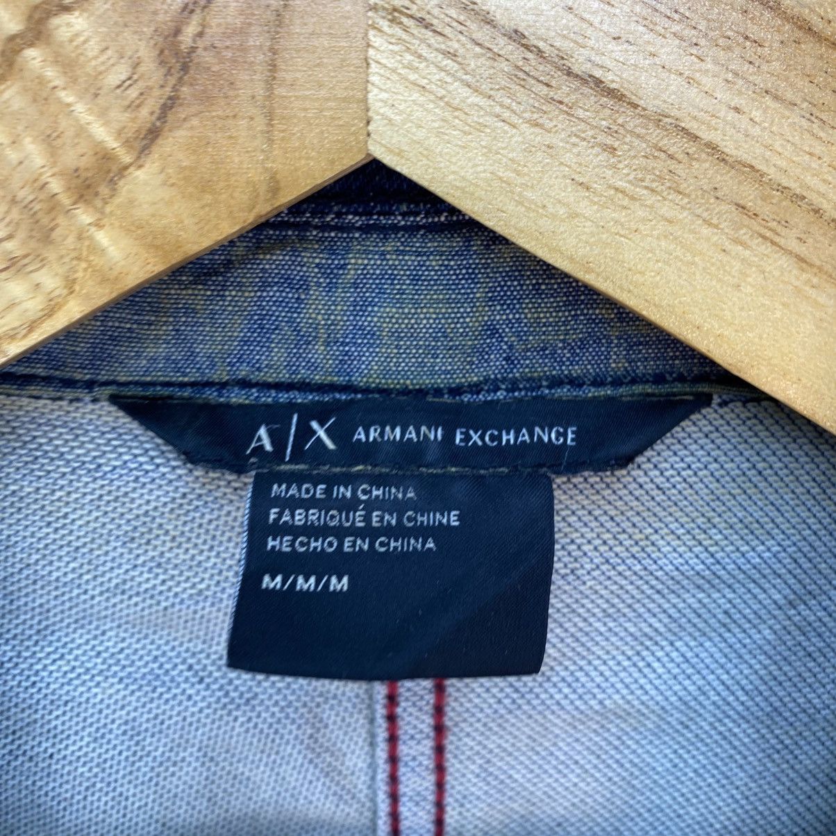 Armani Exchange 🫶 Armani Exchange denim jacket Size US M / EU 48-50 / 2 - 6 Thumbnail