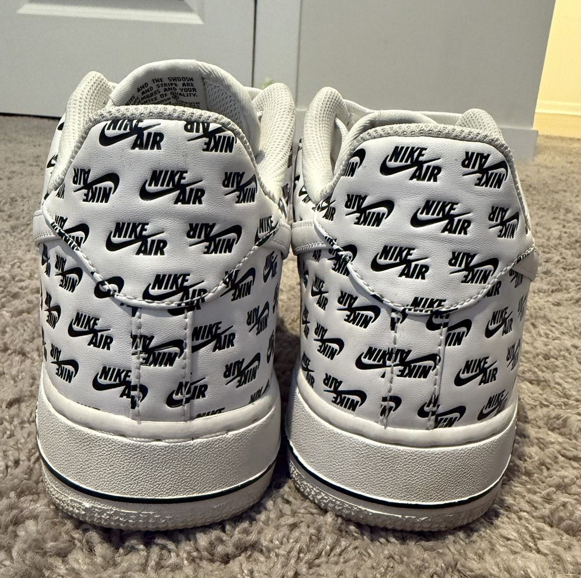 Nike Nike Air Force 1 All Over Print Size 12 🔥 Size US 12 / EU 45 - 4 Thumbnail